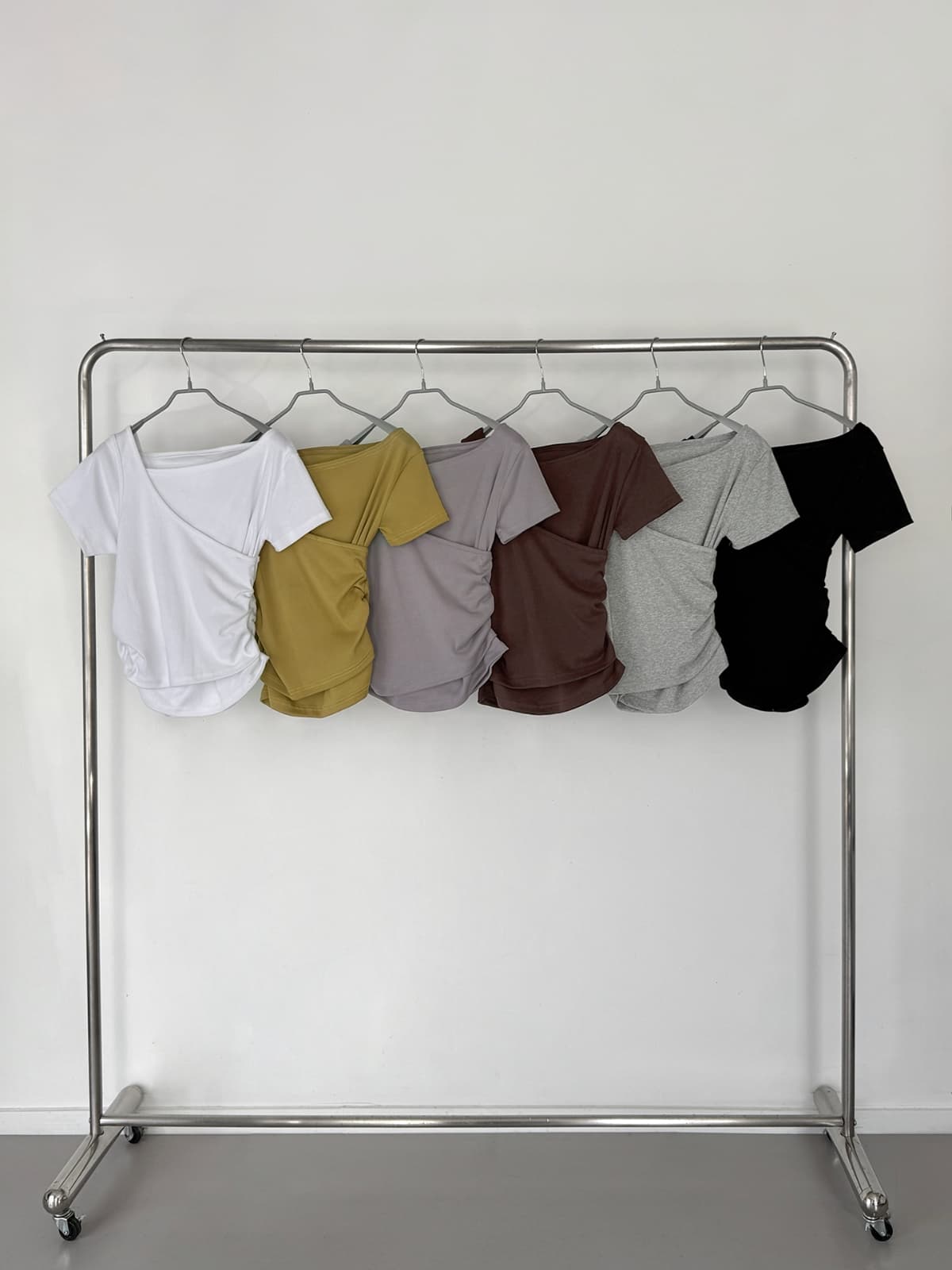 26 Summer New Arrival_(One-piece) Egen Layered T-shirt (Slim Fit, Layered, Effortless Chic, Short Sleeve, Lovely - 이미지 5