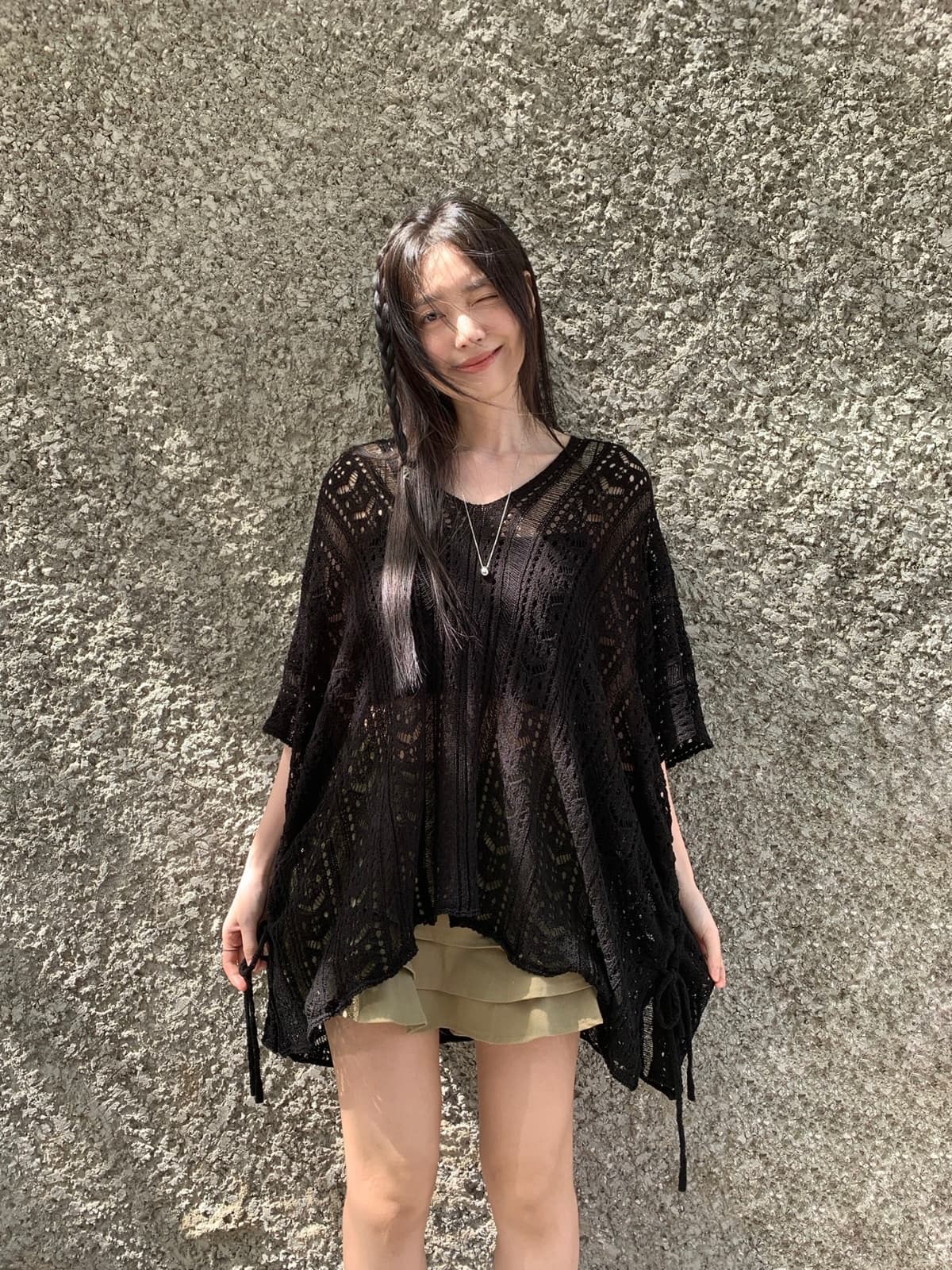 26 Summer New Arrival_Summer Scape (Shirring, Beachwear, Vacation Look, Oversized, Delicate, Frill, Cable - 이미지 9