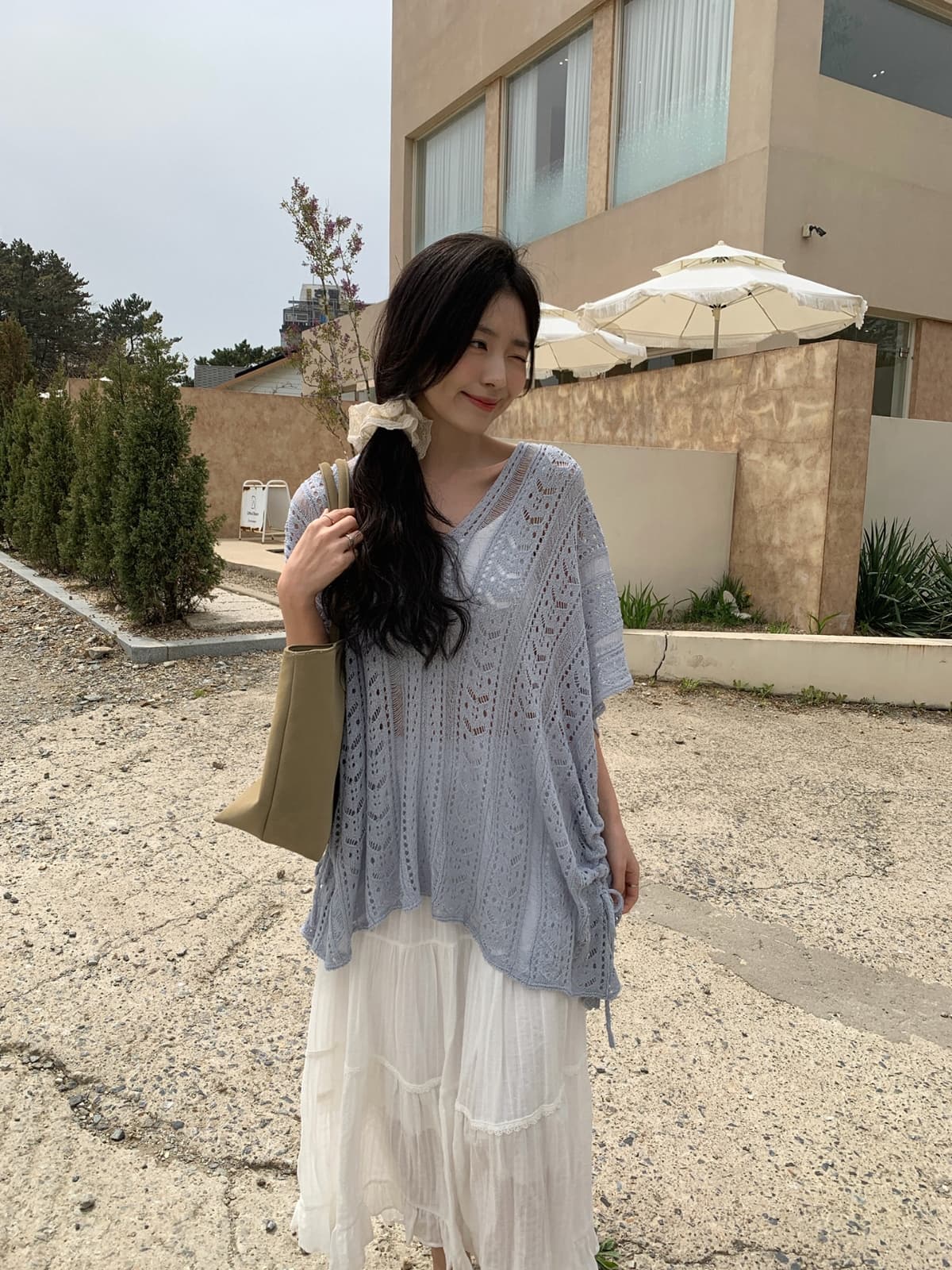 26 Summer New Arrival_Summer Scape (Shirring, Beachwear, Vacation Look, Oversized, Delicate, Frill, Cable - 이미지 10