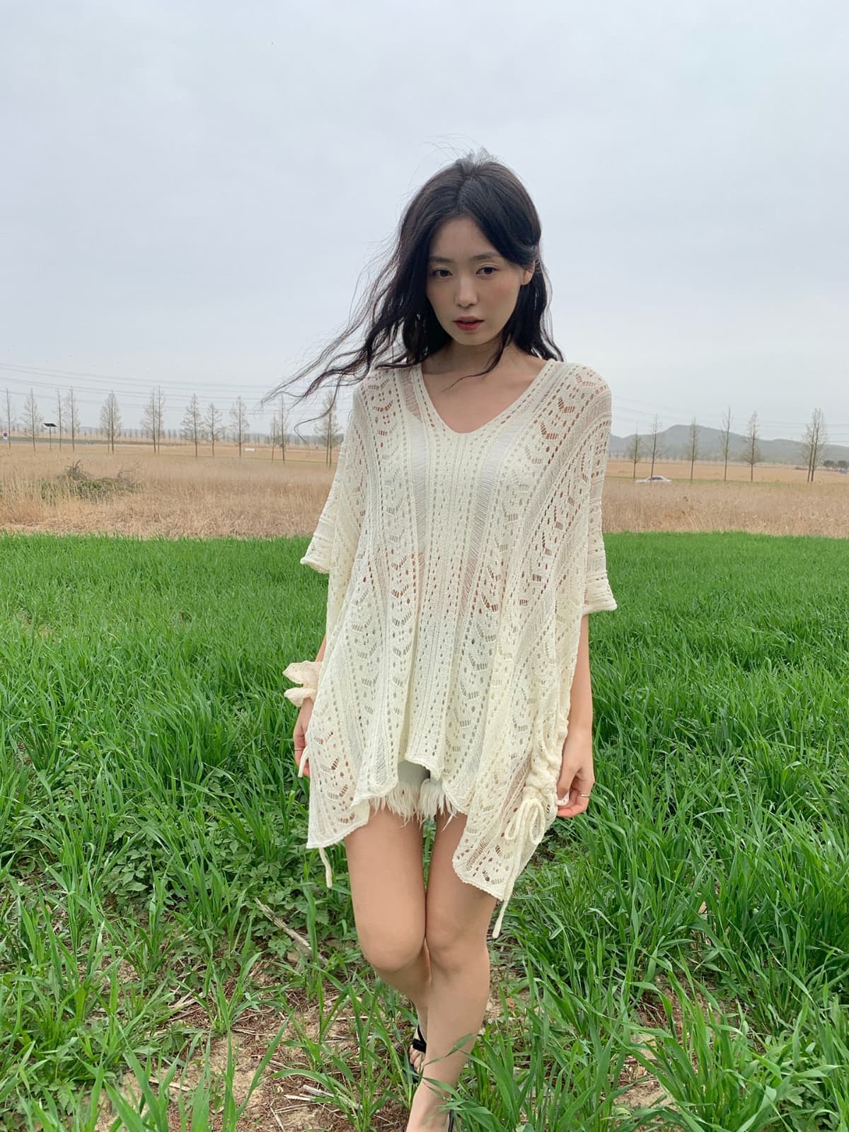 26 Summer New Arrival_Summer Scape (Shirring, Beachwear, Vacation Look, Oversized, Delicate, Frill, Cable - 이미지 13