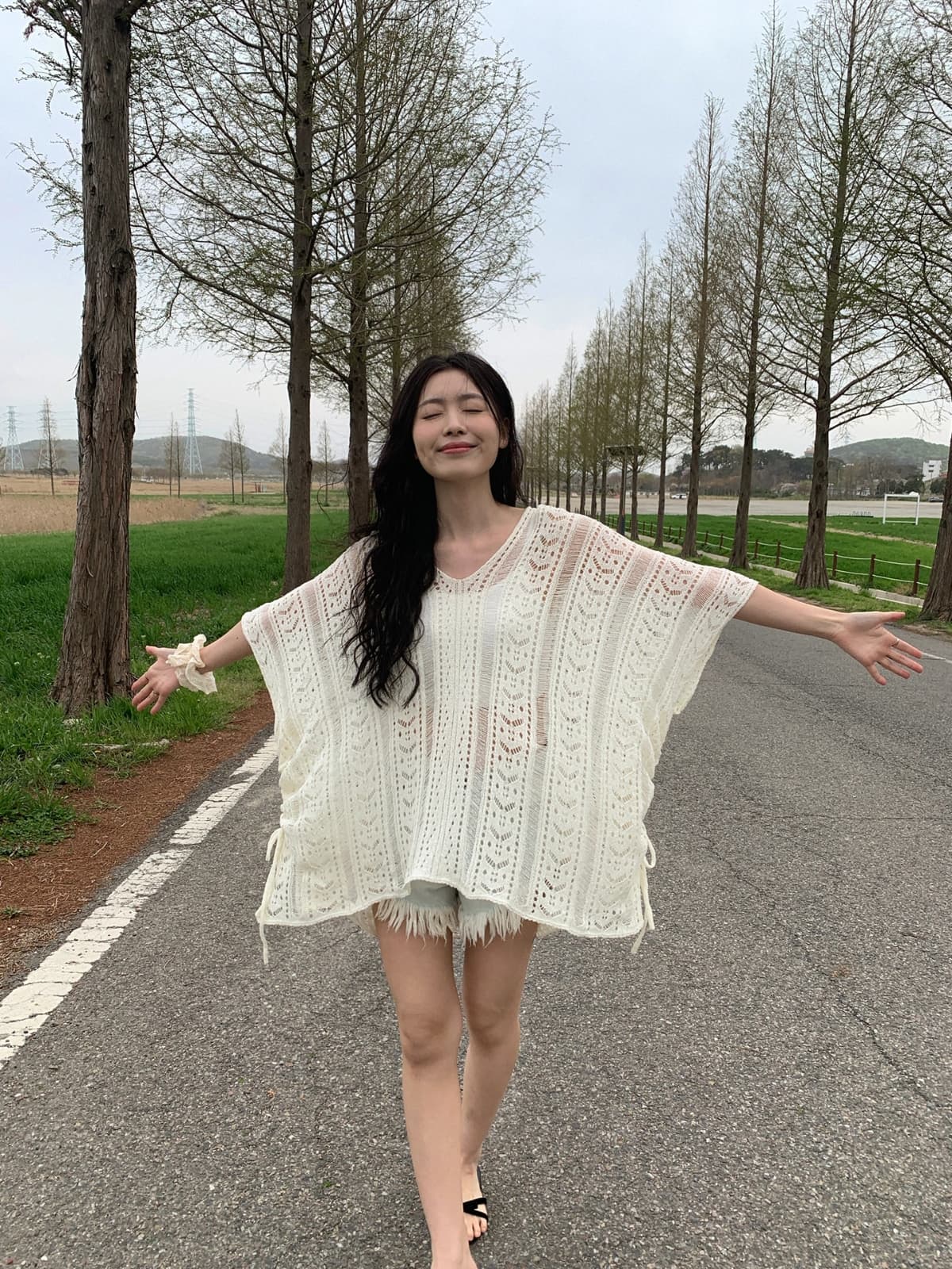 26 Summer New Arrival_Summer Scape (Shirring, Beachwear, Vacation Look, Oversized, Delicate, Frill, Cable - 이미지 4
