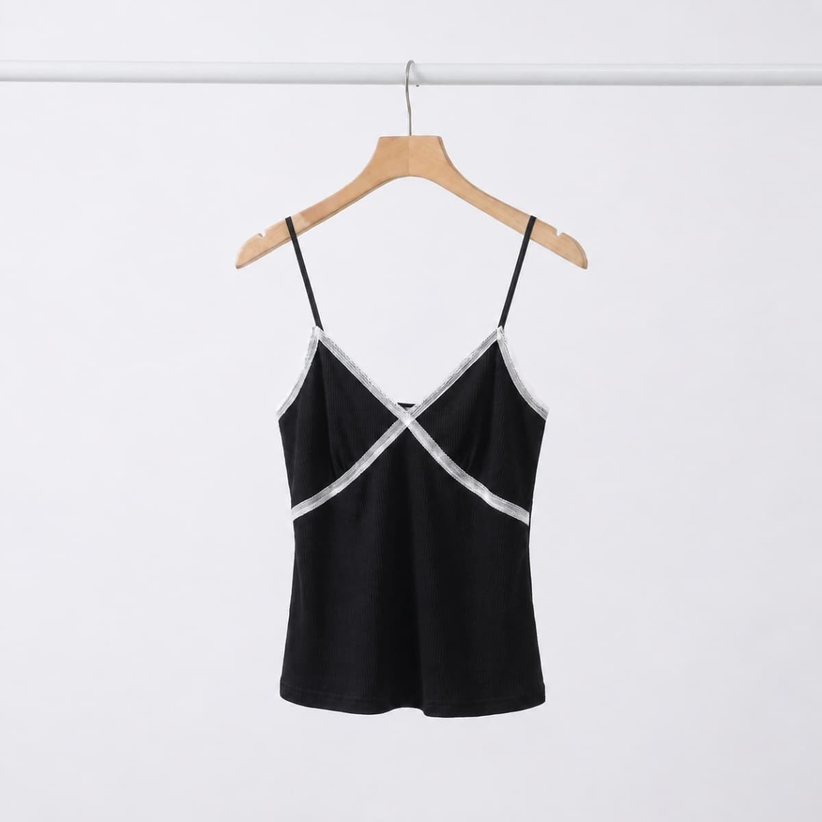 Ribbed Lace Sleeveless (Summer, New Arrival, Sleeveless, Sleeveless, Lace, Ribbed, Summer Sleeveless, Beachwear) - 이미지 11