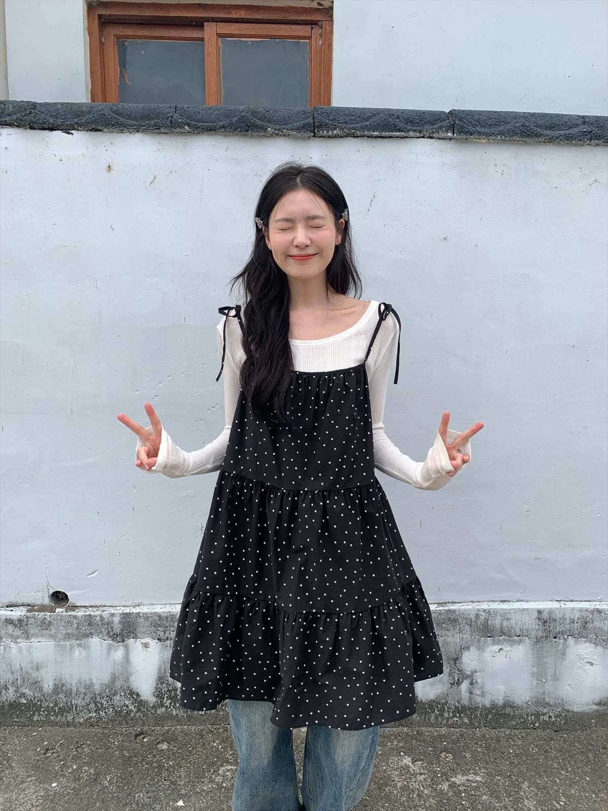 26 Summer New Arrival_Dot Tiered Dress (Dot, Layered, Summer, Sleeveless, Lace, Date Look - 이미지 20
