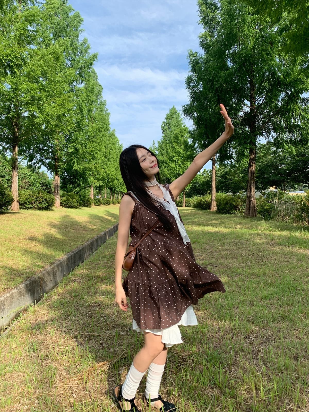 26 Summer New Arrival_Dot Tiered Dress (Dot, Layered, Summer, Sleeveless, Lace, Date Look - 이미지 16