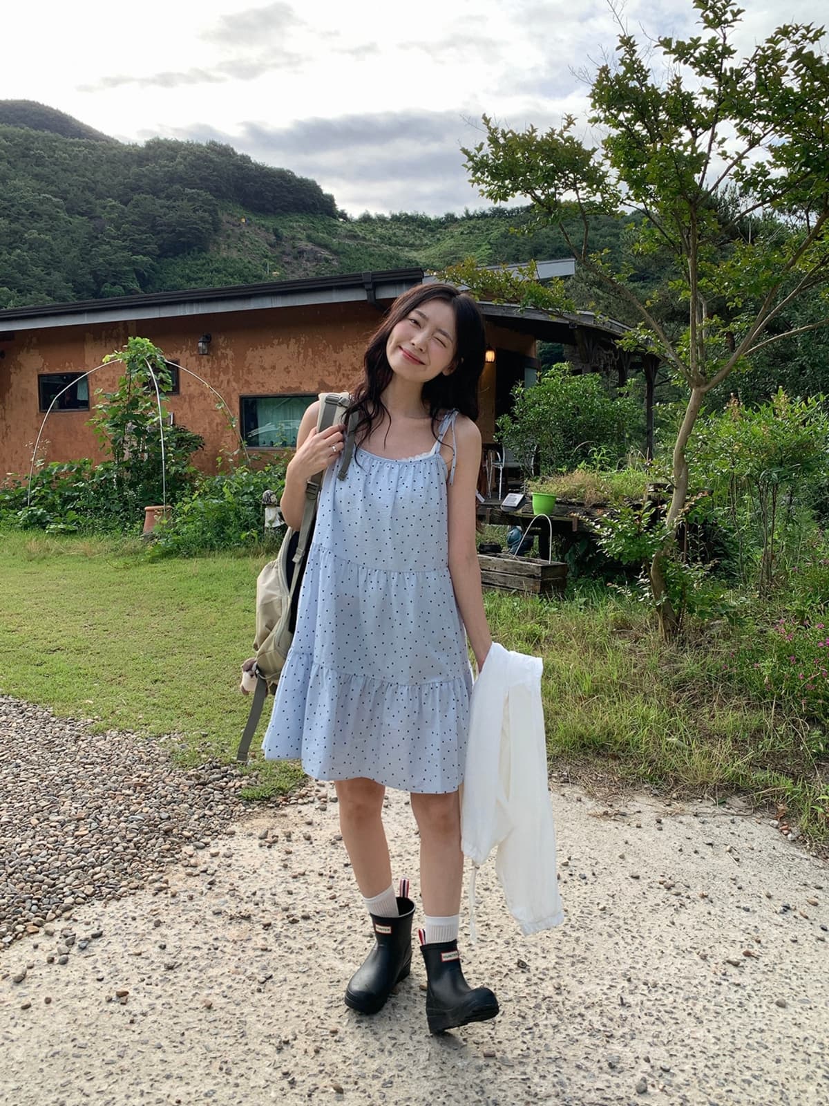 26 Summer New Arrival_Dot Tiered Dress (Dot, Layered, Summer, Sleeveless, Lace, Date Look - 이미지 10