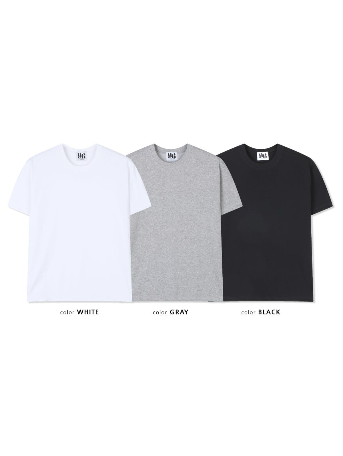 Slim fit cut-out short sleeve tee - 이미지 1
