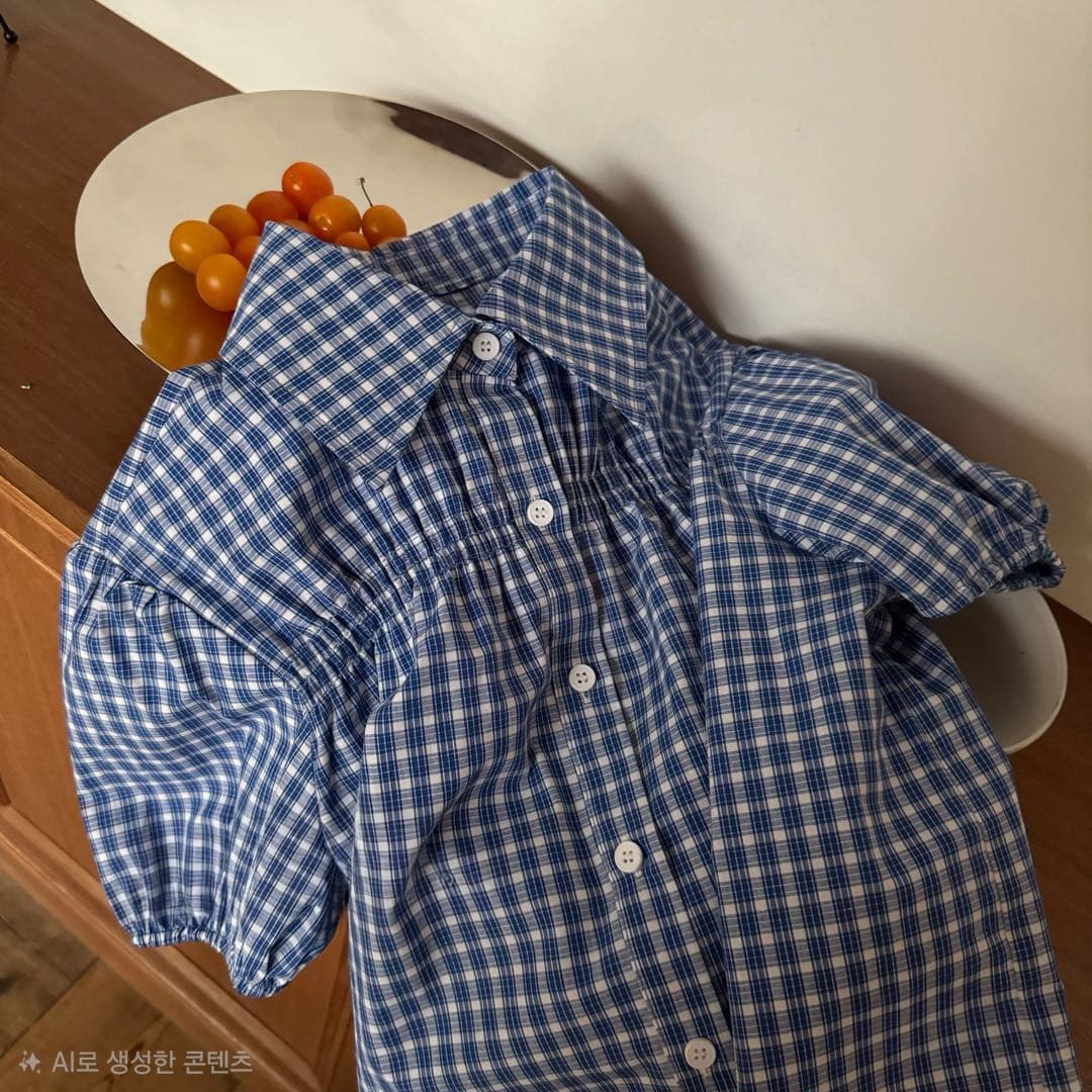 puff plaid shirt - 이미지 10