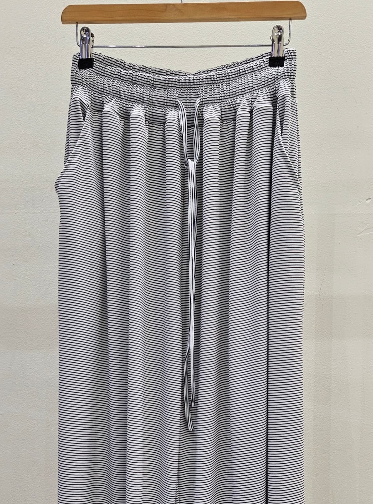 Loewe Lay Striped Flowy Wide Pants - 이미지 12