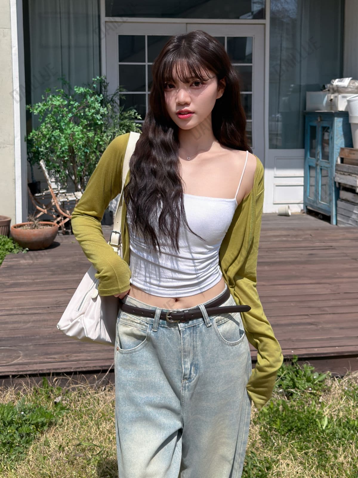 Basic Fit - Tencel Open Cardigan - Thin Summer Outerwear, Summer, Sun Protection, Sun Protection Item, Rainy Season Look, Daily - 이미지 10