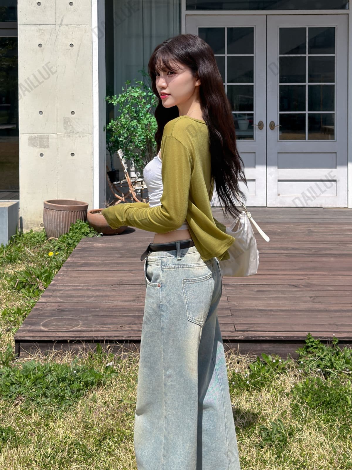 Basic Fit - Tencel Open Cardigan - Thin Summer Outerwear, Summer, Sun Protection, Sun Protection Item, Rainy Season Look, Daily - 이미지 8