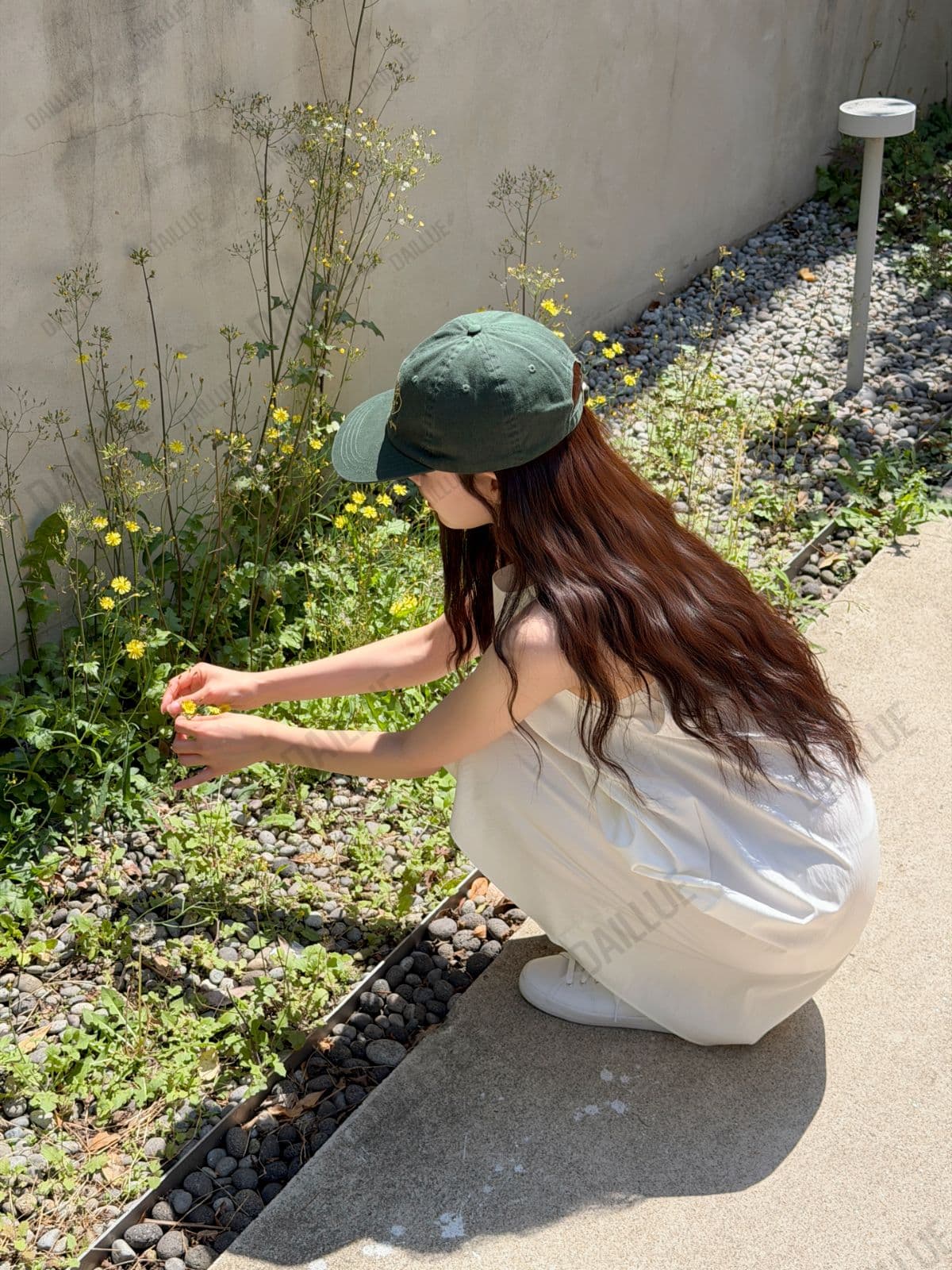 Simple Mini Dress - Sleeveless, Summer, Vacation Look, Nylon, Inner, Midi, Bustier, Delicate - 이미지 9