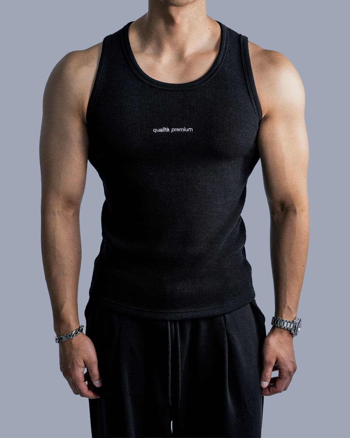 Premium Muscle Fit Sleeveless - 이미지 2