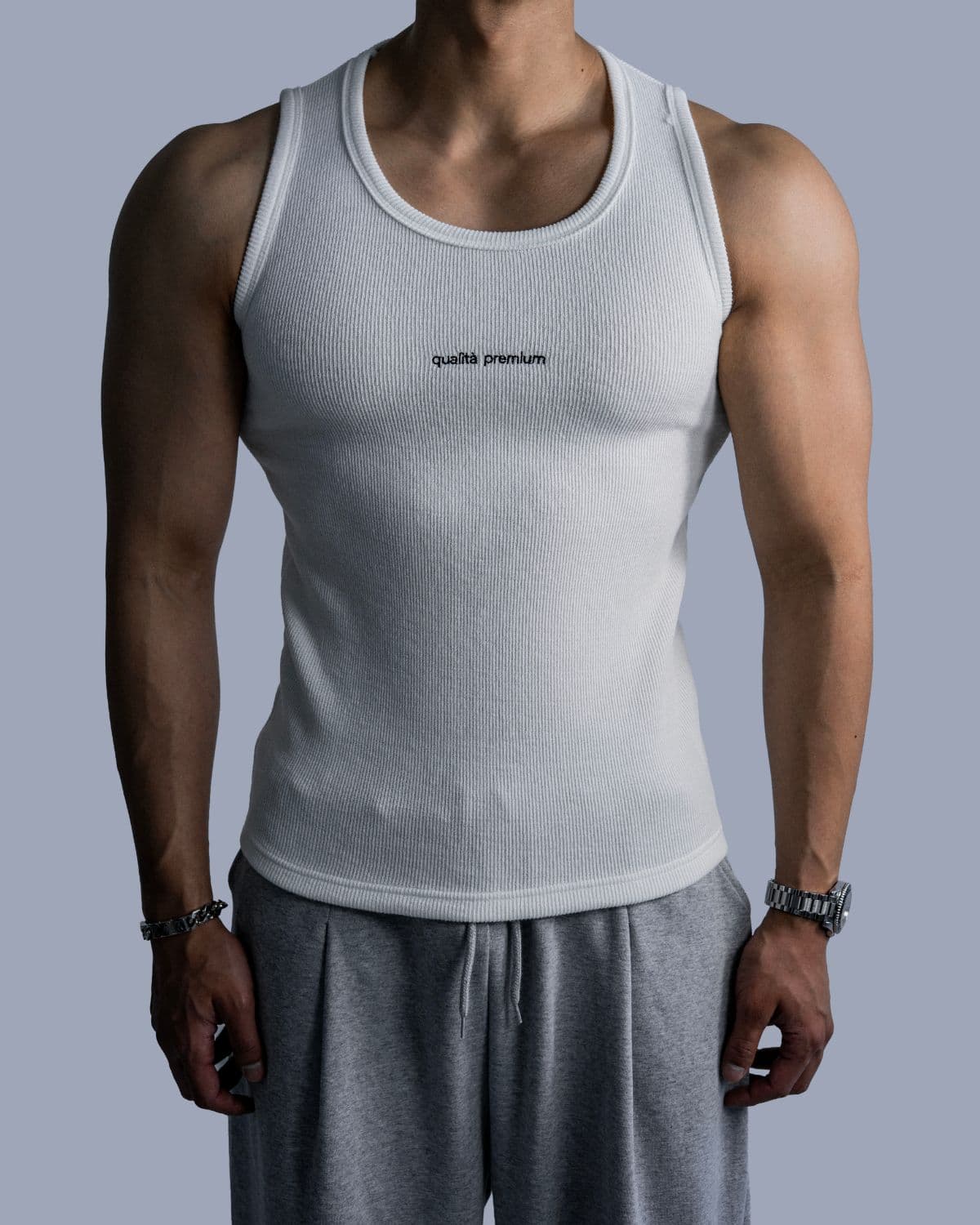 Premium Muscle Fit Sleeveless - 이미지 2