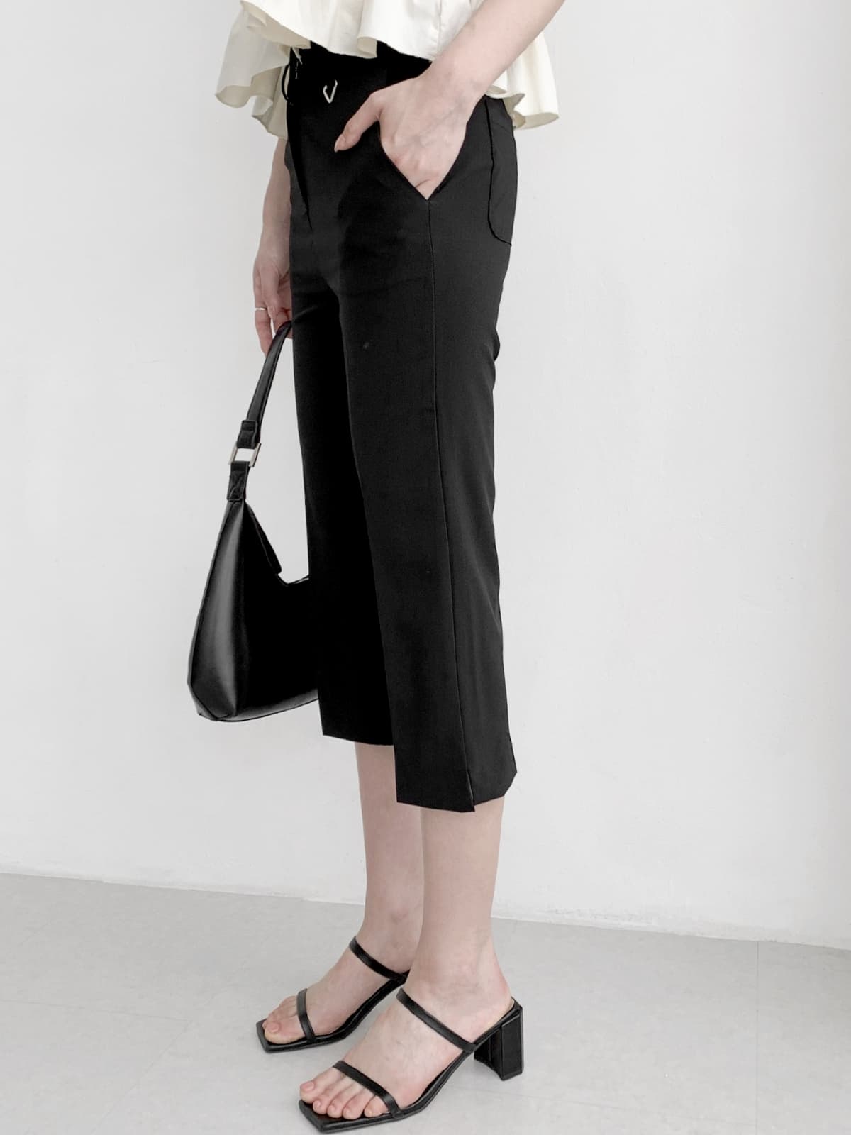 Capri Spandex 7/8 Back Band S M L - 이미지 8