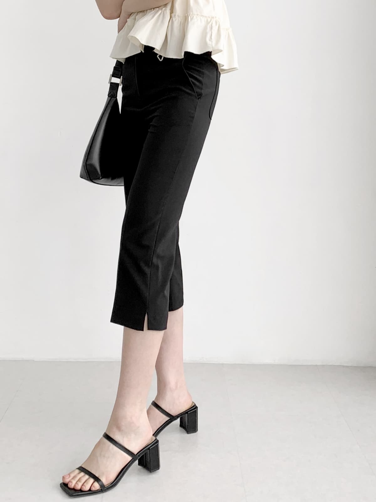 Capri Spandex 7/8 Back Band S M L - 이미지 9