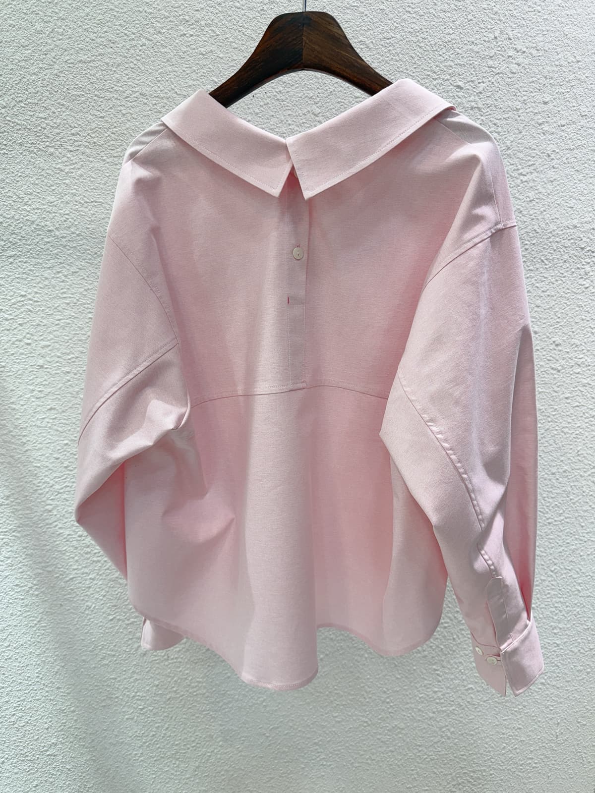 Slit collar crop - 이미지 4