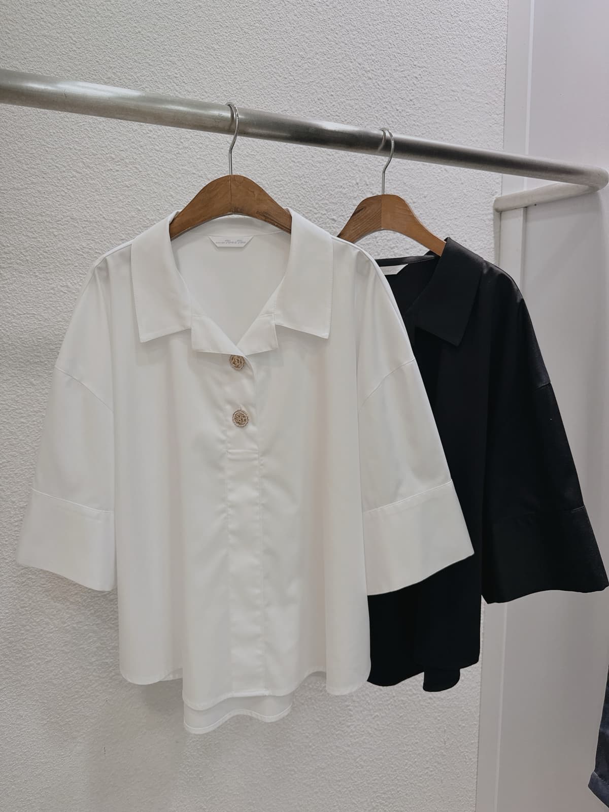 Le Beige short sleeves - 이미지 1