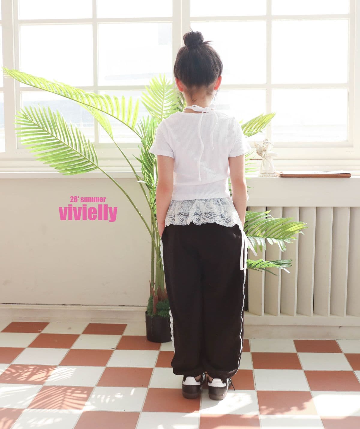 Vivielli Juju Lace Pants (Kids-Junior 26 Summer New Arrival) - 이미지 15