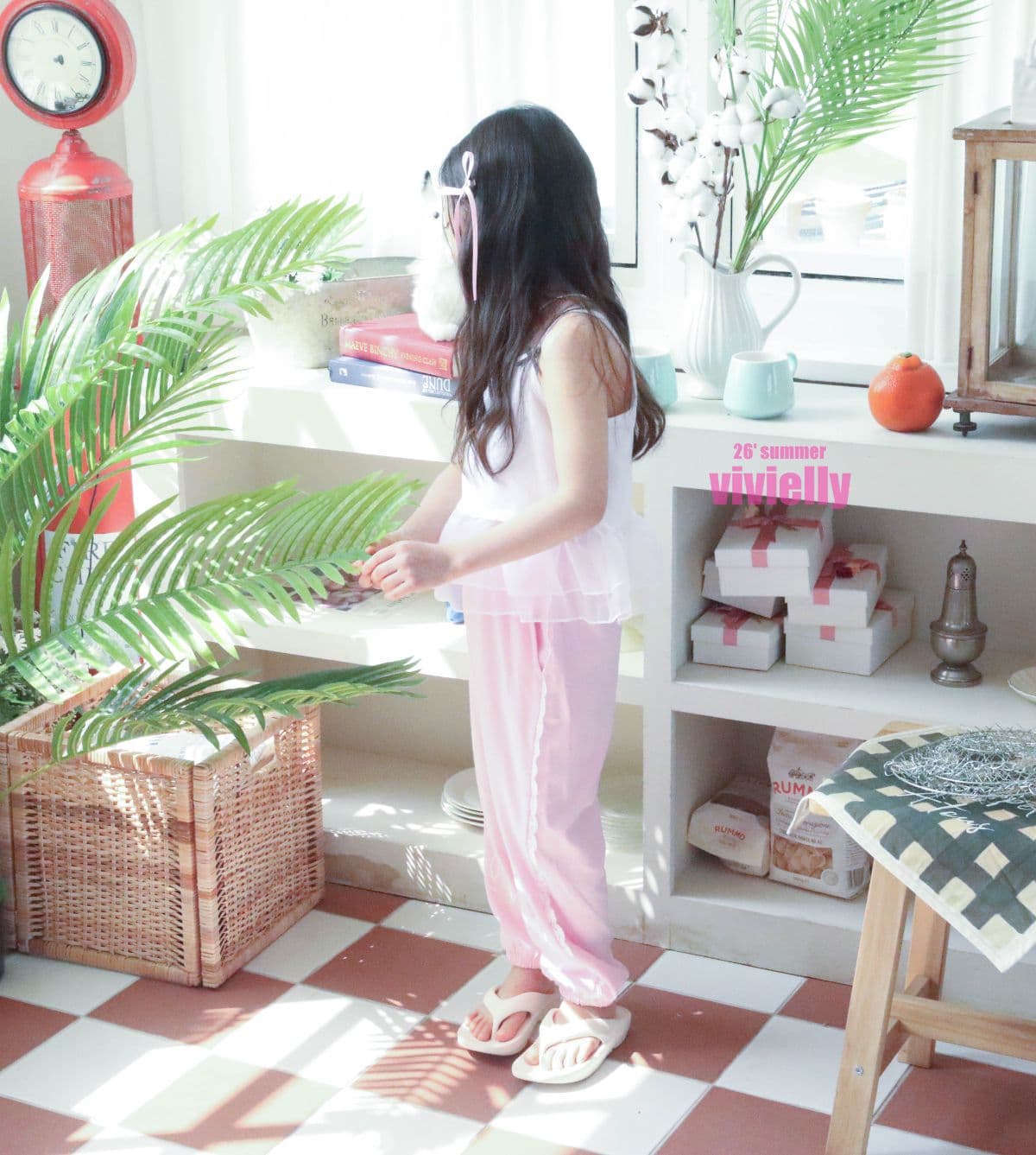 Vivielli Juju Lace Pants (Kids-Junior 26 Summer New Arrival) - 이미지 5