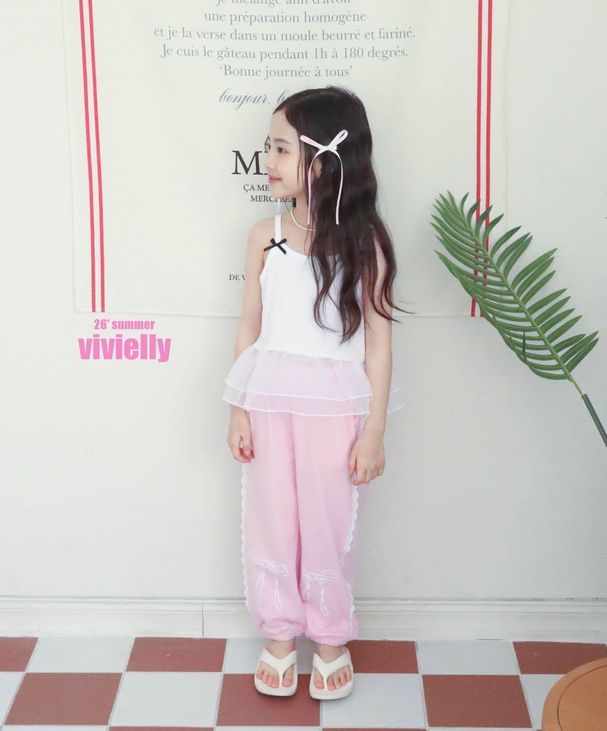 Vivielli Juju Lace Pants (Kids-Junior 26 Summer New Arrival) - 이미지 10