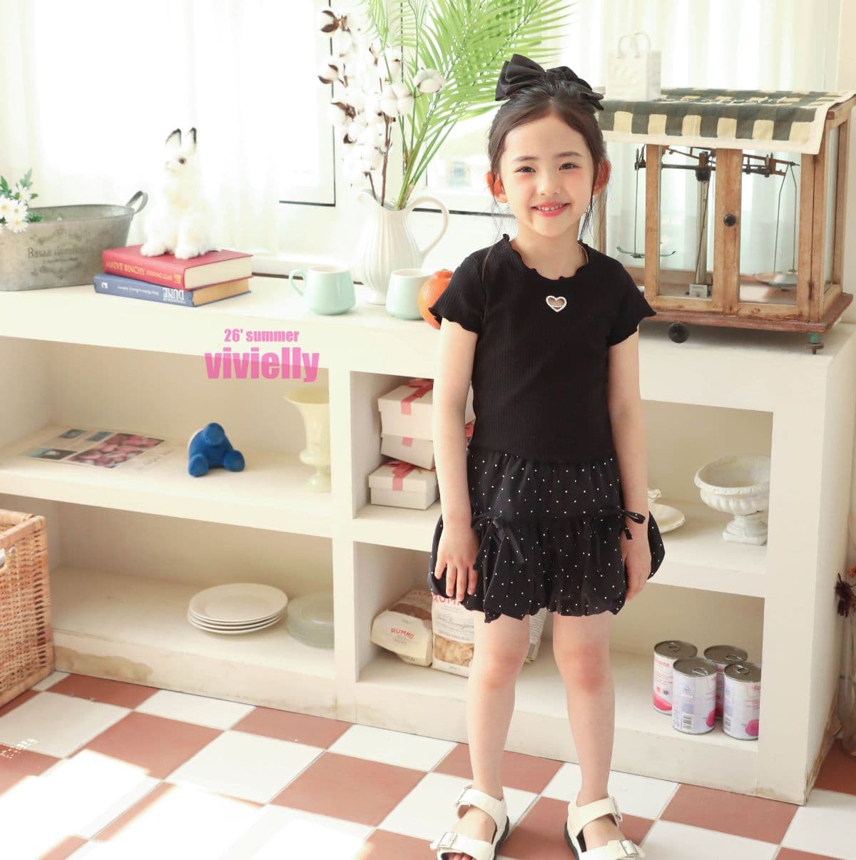 Vivielli Ive Skirt-Pants (Kids-Junior 26 Summer New Arrival) - 이미지 3
