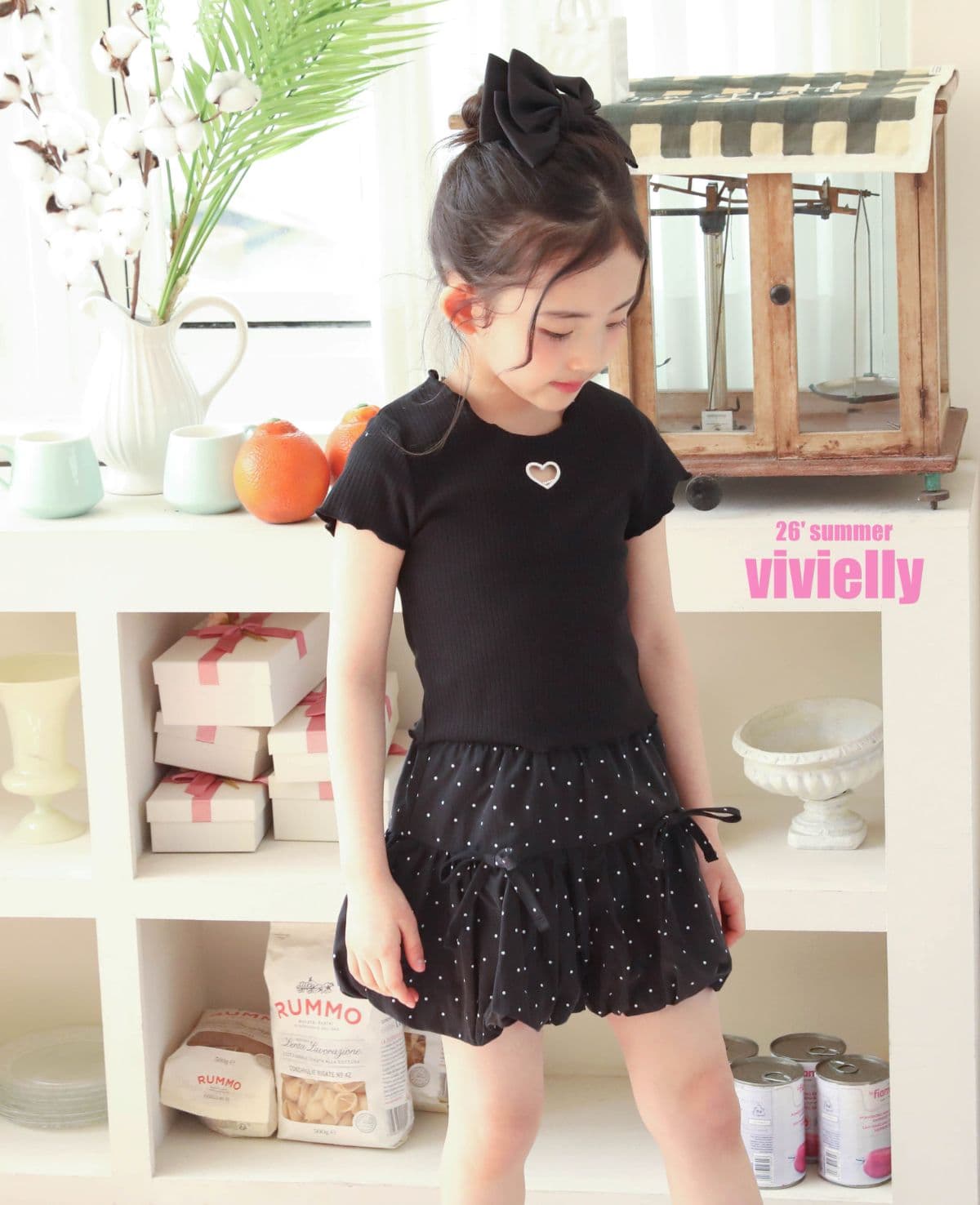 Vivielli Ive Skirt-Pants (Kids-Junior 26 Summer New Arrival) - 이미지 5