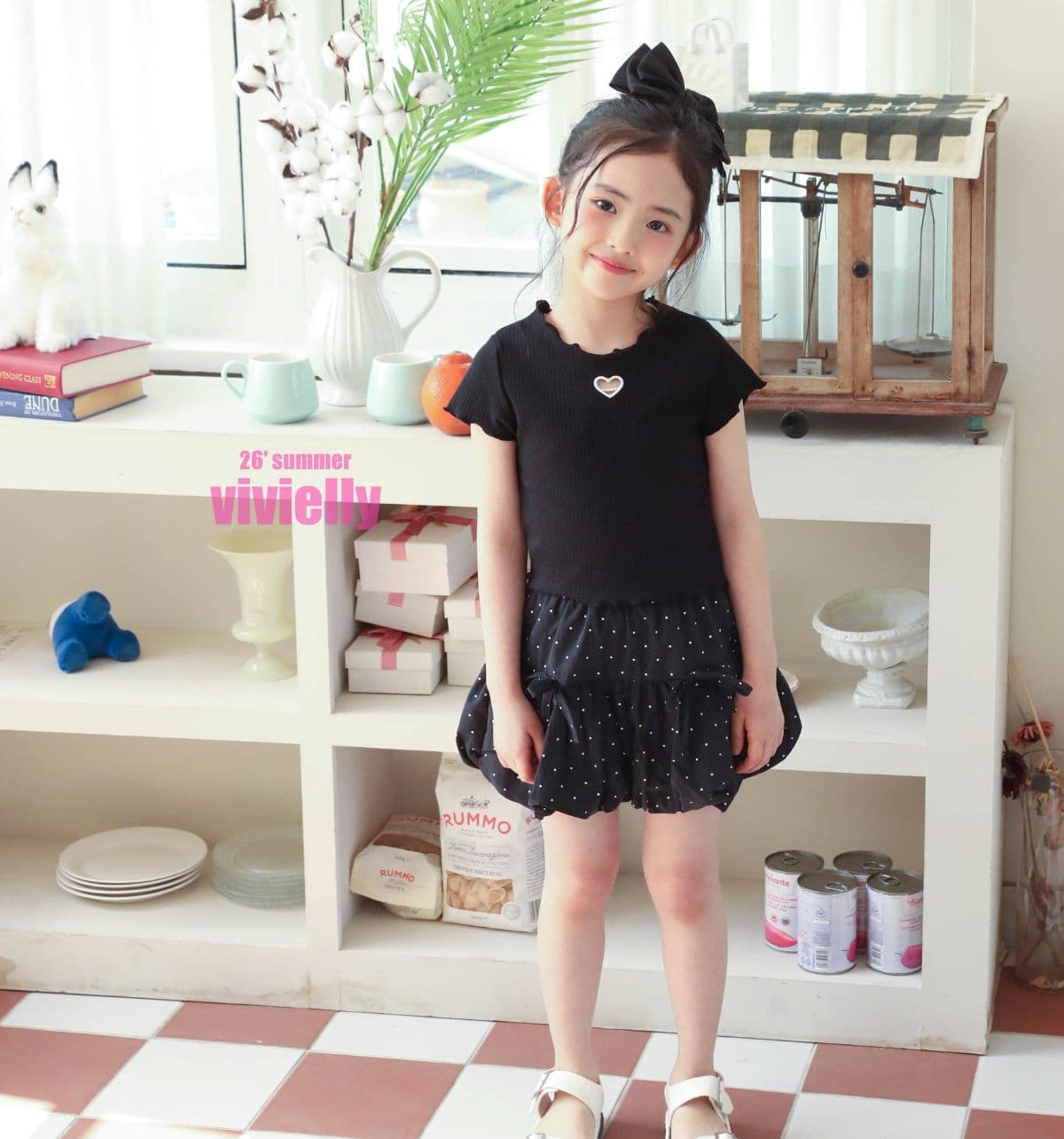 Vivielli Ive Skirt-Pants (Kids-Junior 26 Summer New Arrival) - 이미지 8