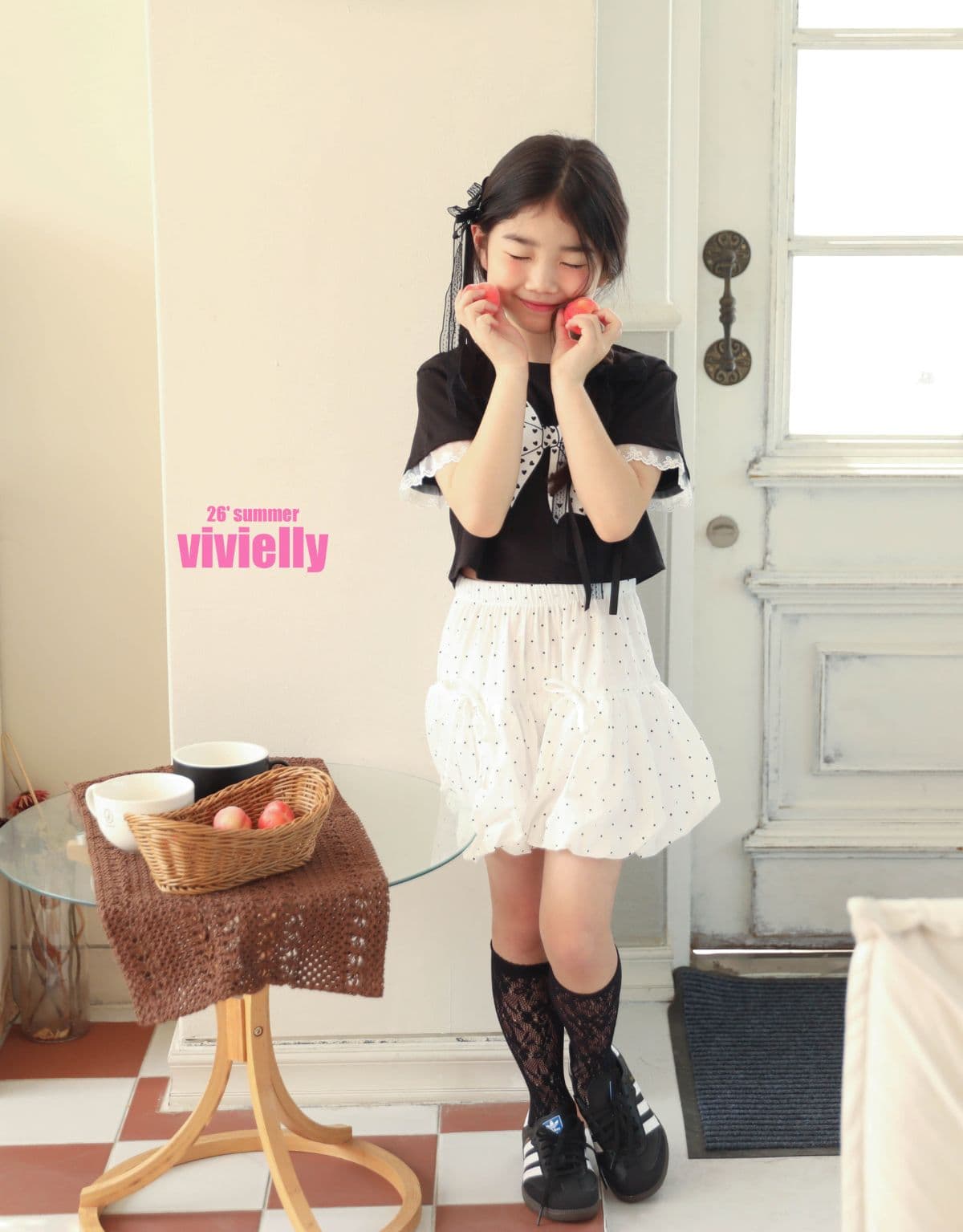 Vivielli Ive Skirt-Pants (Kids-Junior 26 Summer New Arrival) - 이미지 17