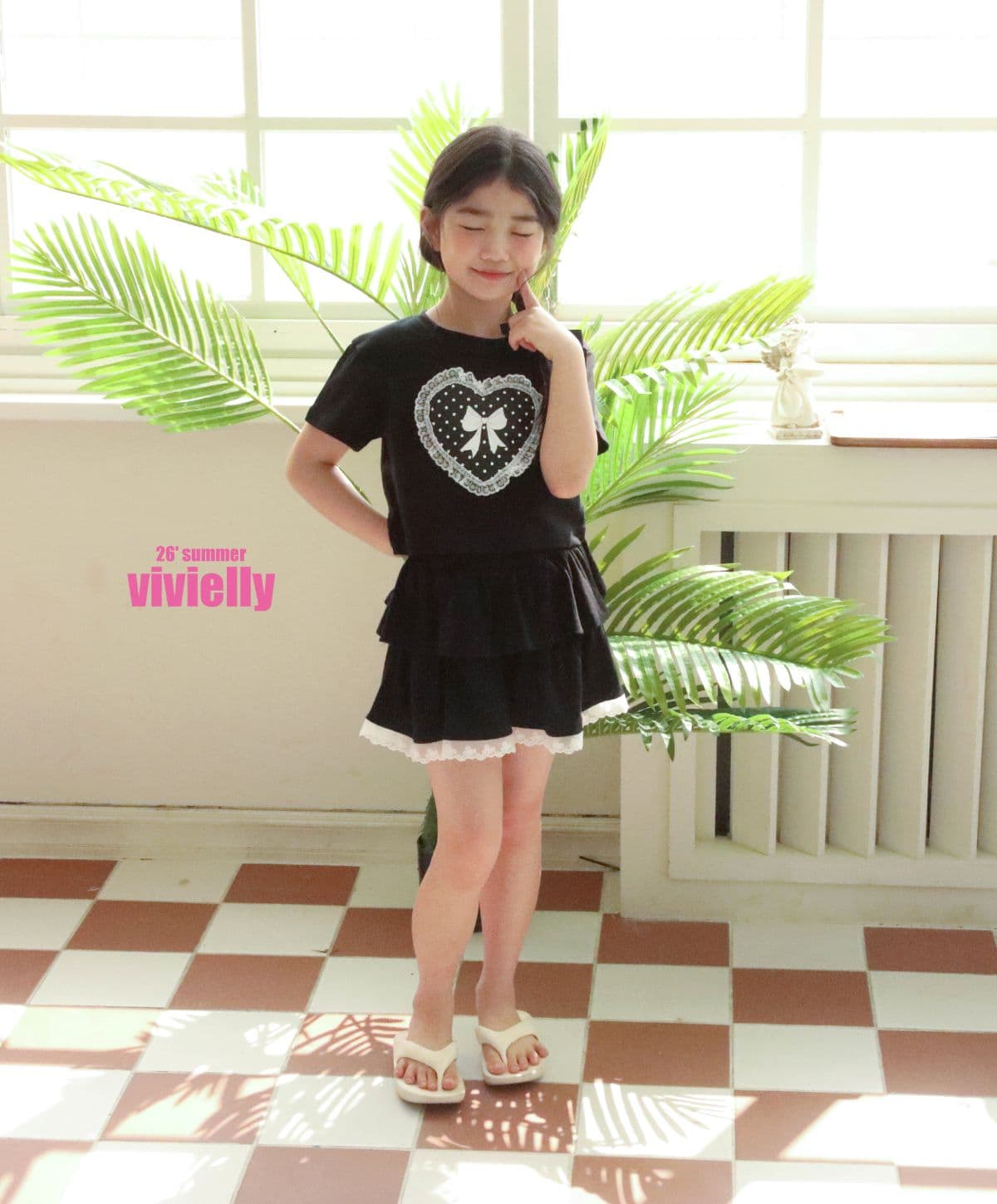 Vivielli Lily Skirt Pants (Kids-Junior 26 Summer New Arrival) - 이미지 11