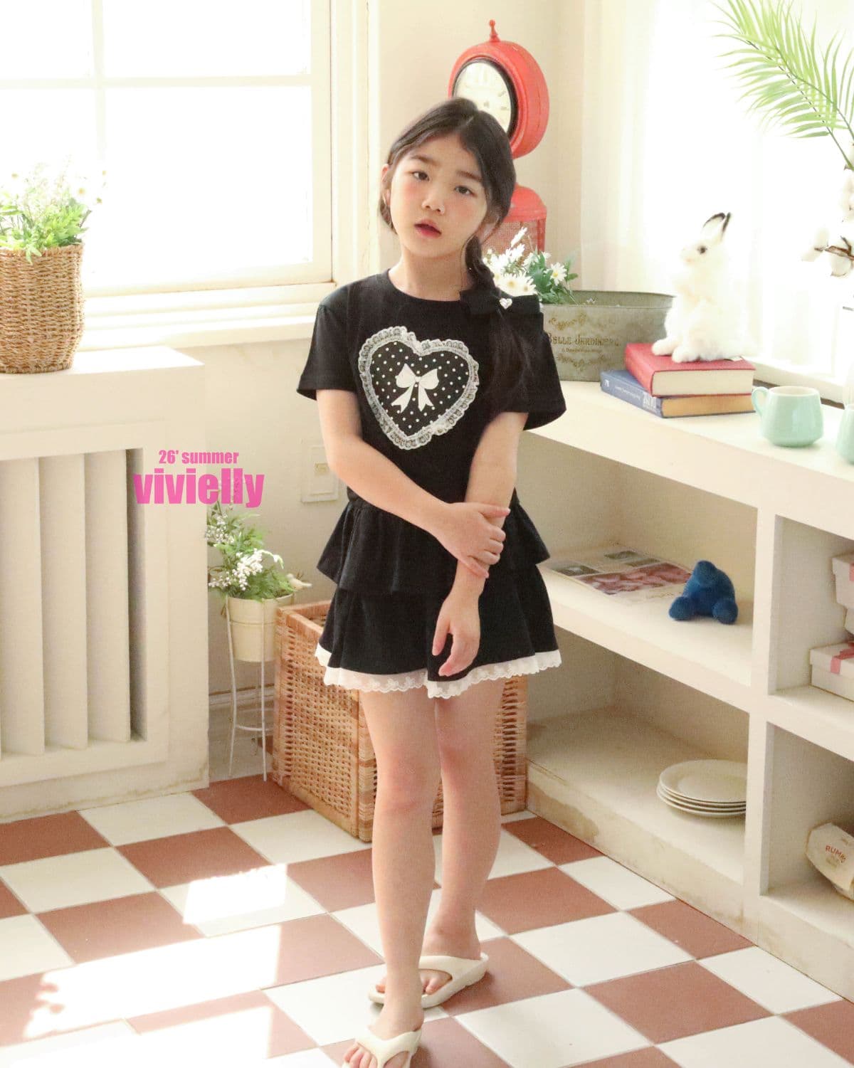 Vivielli Lily Skirt Pants (Kids-Junior 26 Summer New Arrival) - 이미지 14