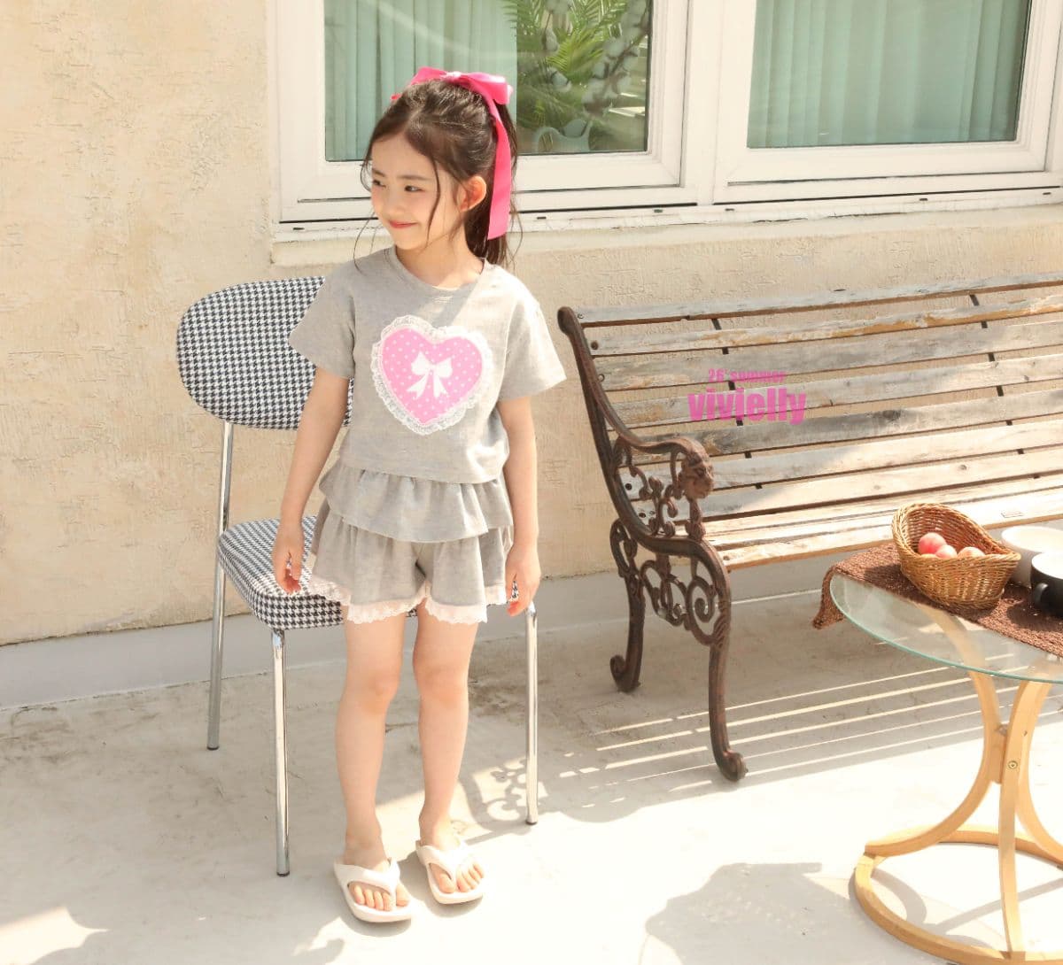 Vivielli Lily Skirt Pants (Kids-Junior 26 Summer New Arrival) - 이미지 10