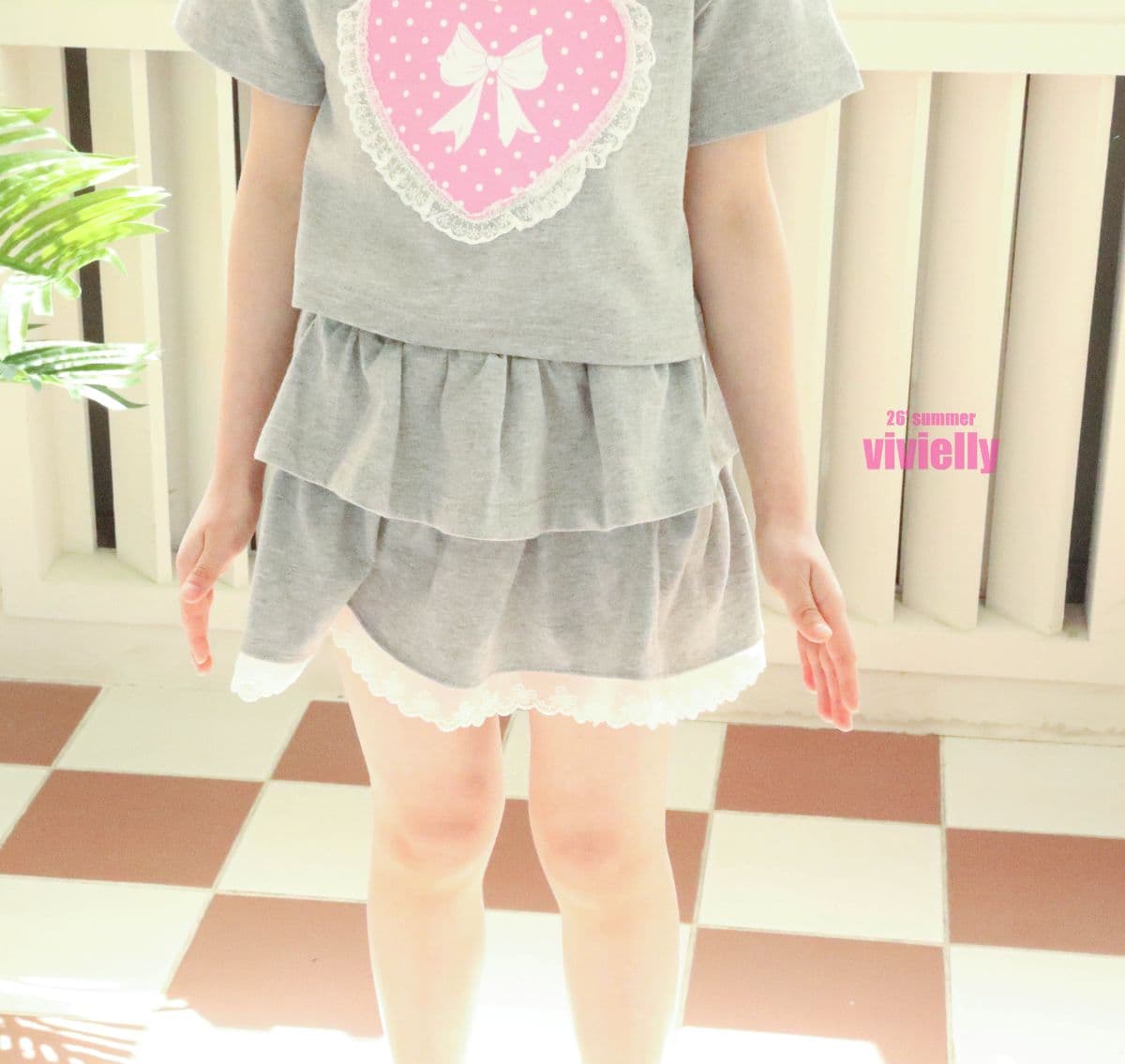 Vivielli Lily Skirt Pants (Kids-Junior 26 Summer New Arrival) - 이미지 6