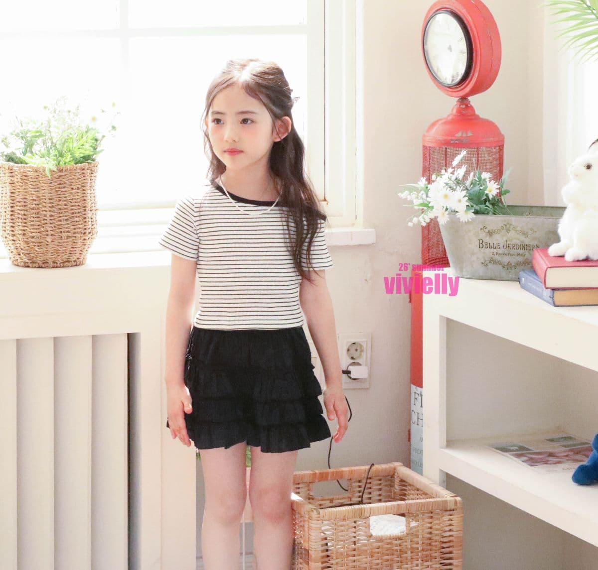 Vivielli Alice Skirt-Pants (Kids-Junior 26 Summer New Arrival) - 이미지 6