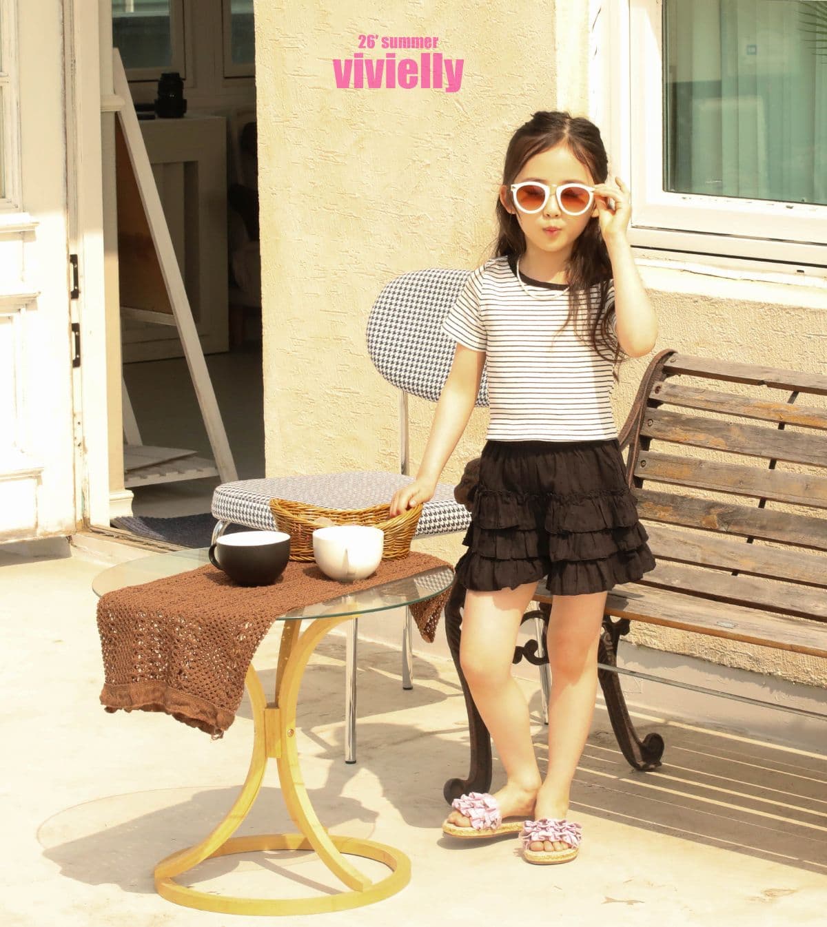 Vivielli Alice Skirt-Pants (Kids-Junior 26 Summer New Arrival) - 이미지 1