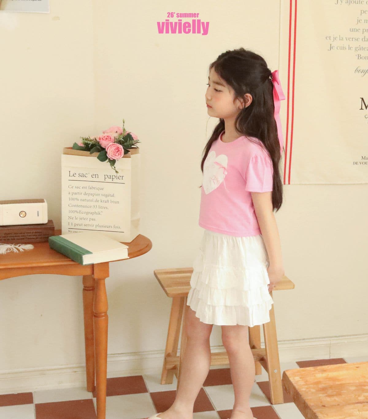 Vivielli Alice Skirt-Pants (Kids-Junior 26 Summer New Arrival) - 이미지 11