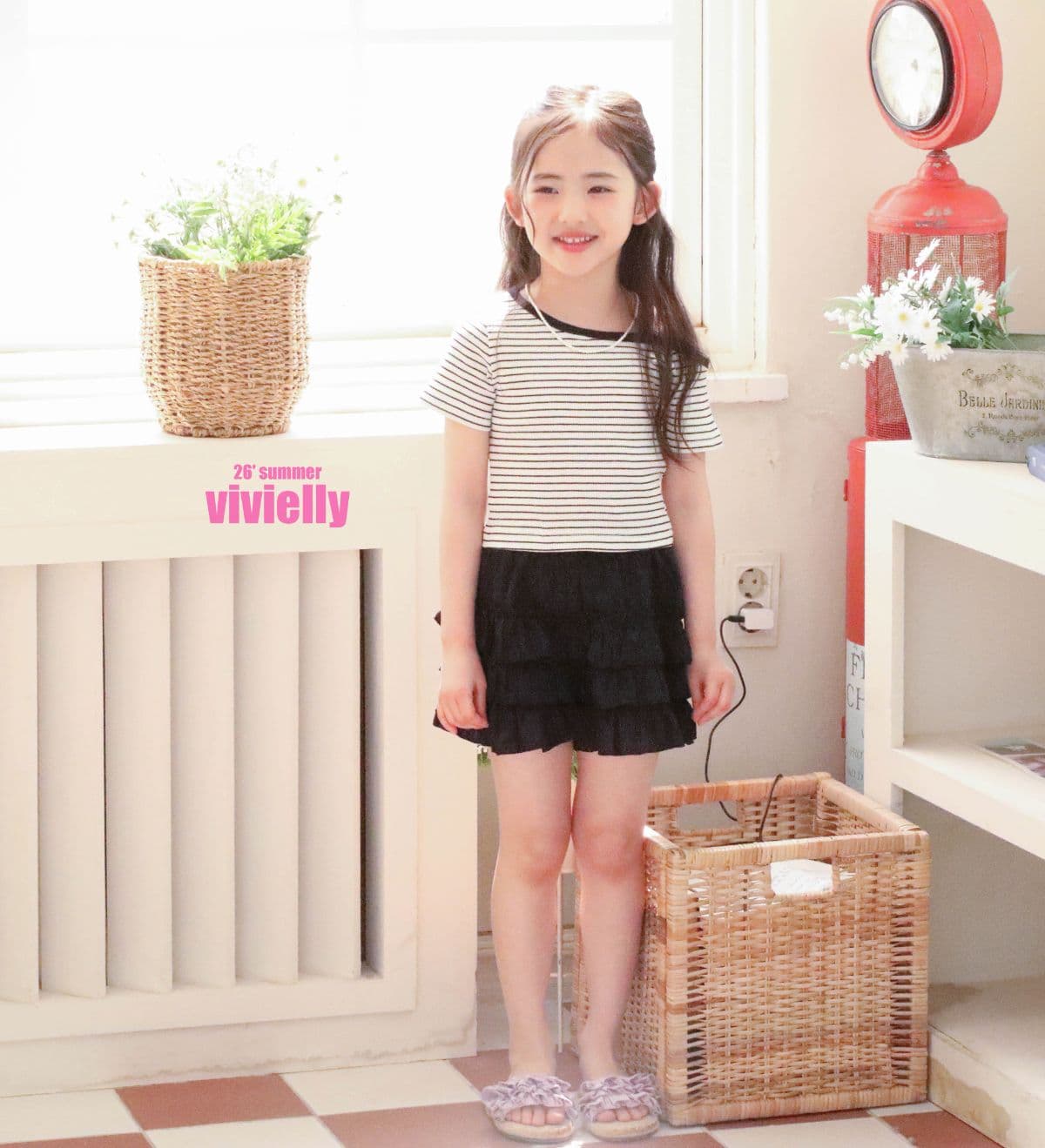 Vivielli Alice Skirt-Pants (Kids-Junior 26 Summer New Arrival) - 이미지 7