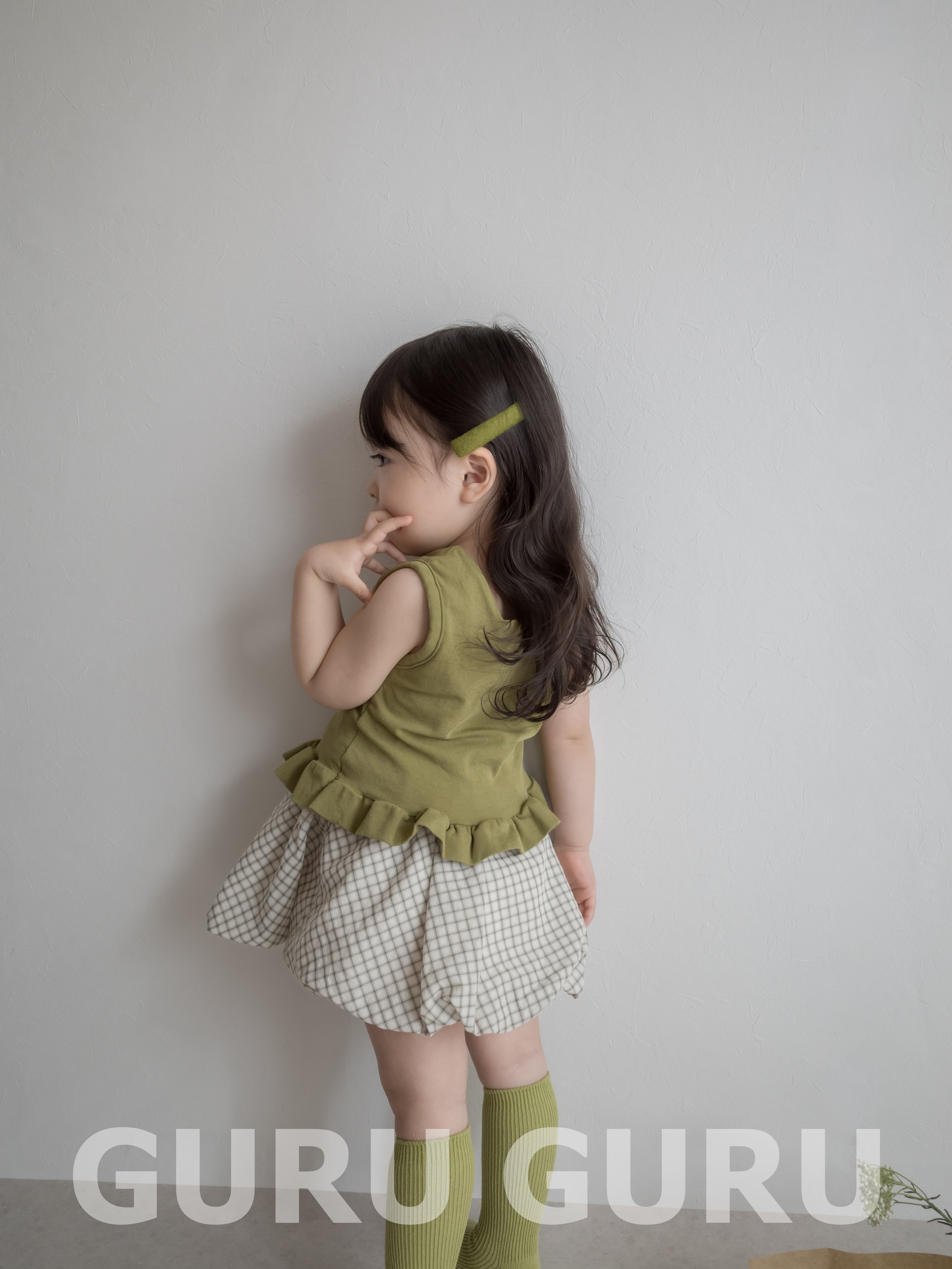 Guru Check Cloud Skirt (26 Summer New Arrival) - 이미지 6