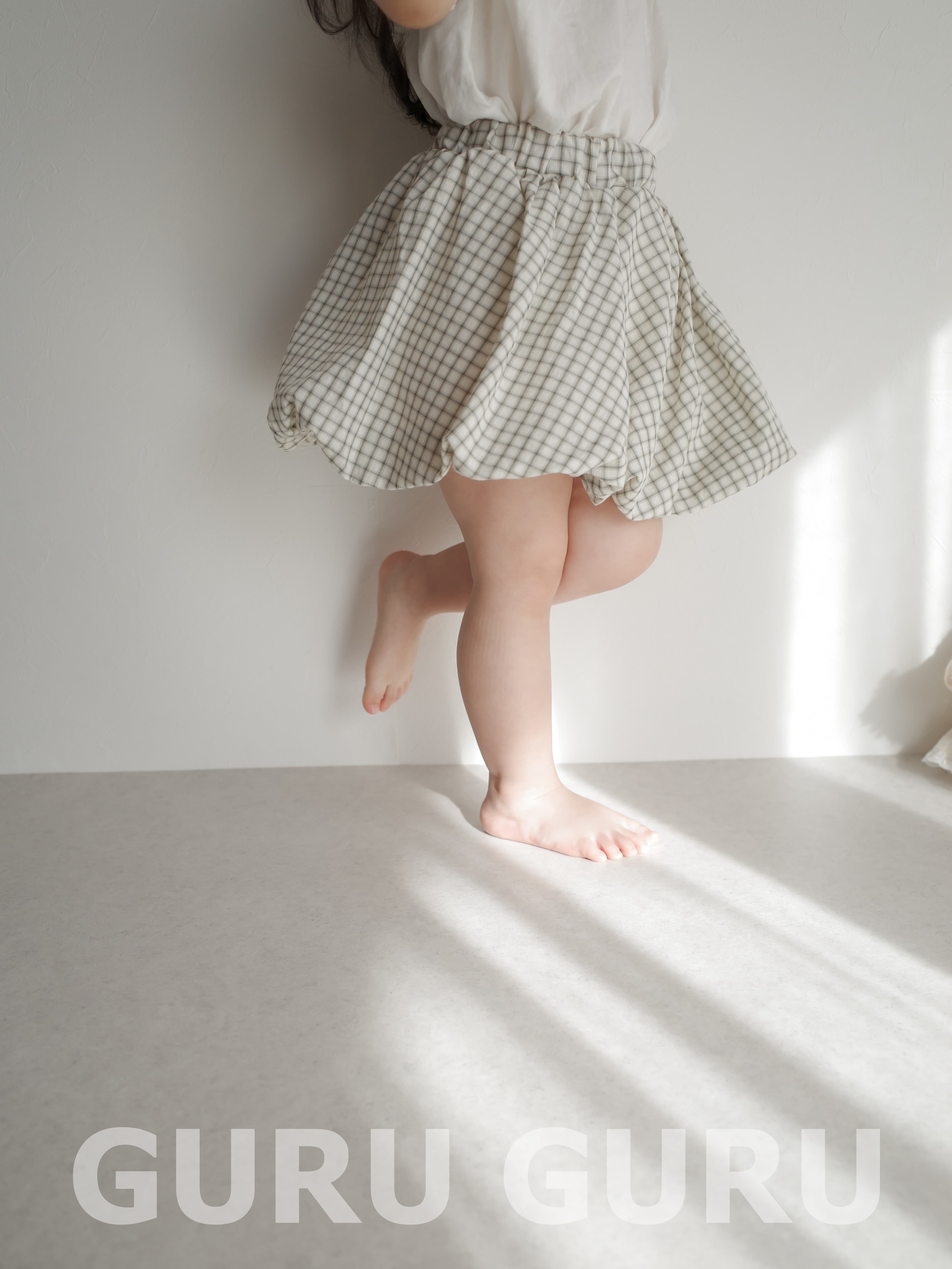 Guru Check Cloud Skirt (26 Summer New Arrival) - 이미지 17