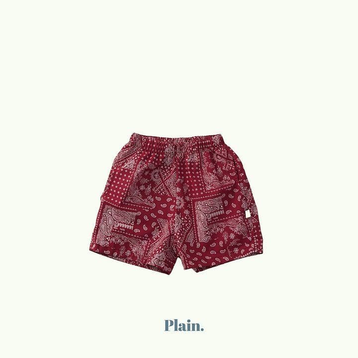 Plain Paisley Half Pants (New Summer 26 Arrival) - 이미지 9