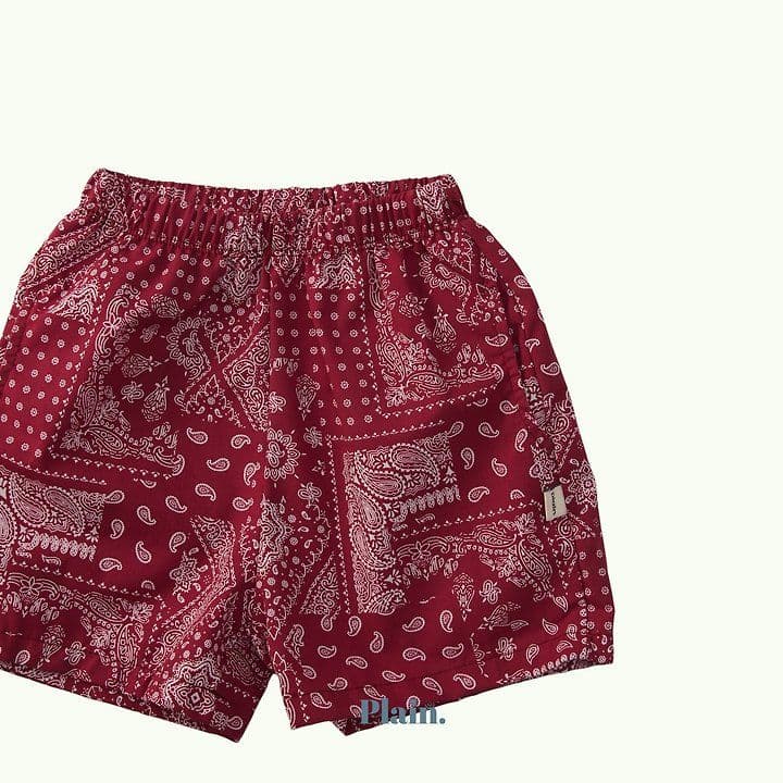 Plain Paisley Half Pants (New Summer 26 Arrival) - 이미지 10