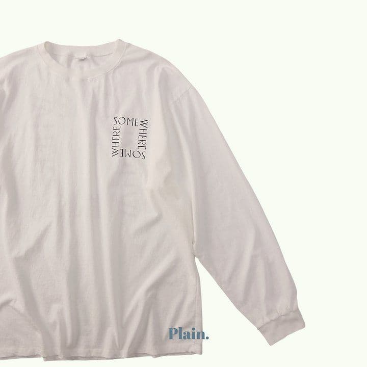 Plain Somewhere Long Tee (Mom & Couple 26 Summer New Arrival) - 이미지 8