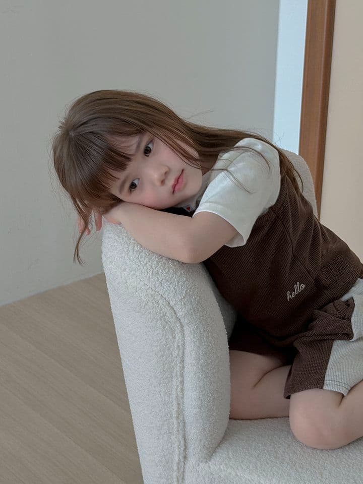 Plain Hello Waffle Sleeveless (26 Summer New Arrival) - 이미지 12
