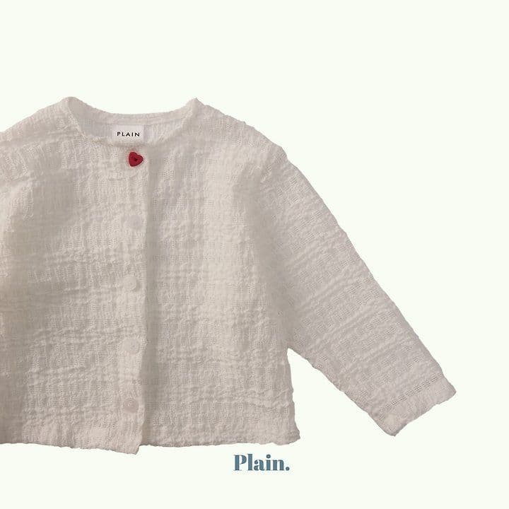 Plain Heart Summer Cardigan (26 Summer New Arrival) - 이미지 2
