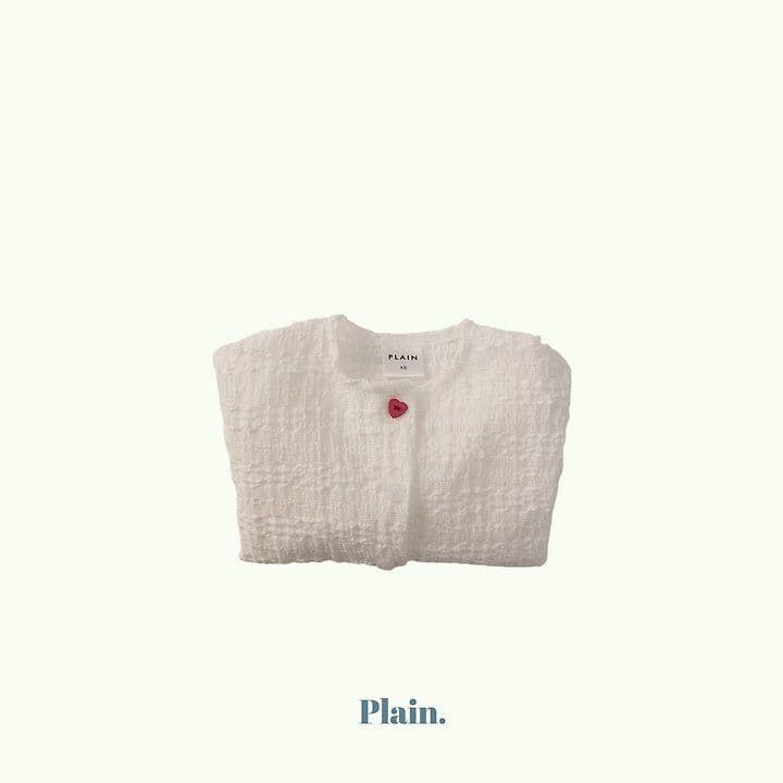 Plain Heart Summer Cardigan (26 Summer New Arrival) - 이미지 9