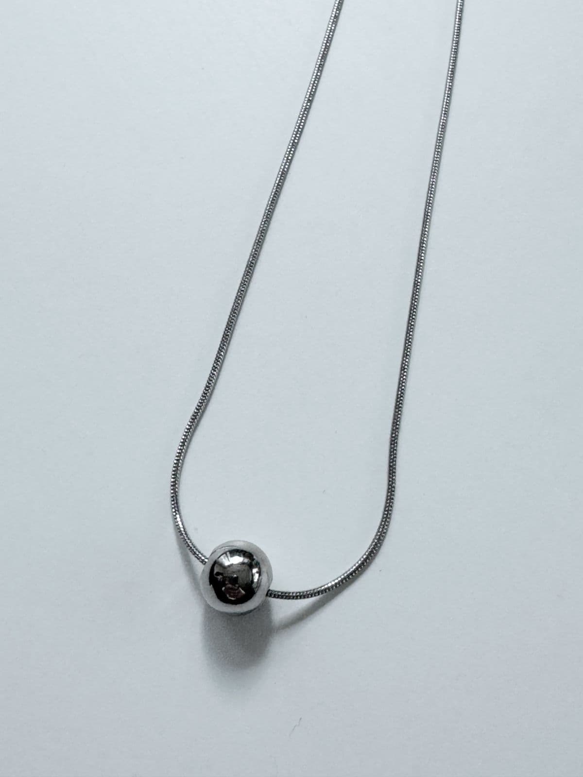 Mini Bead Necklace, Surgical Steel, Coordinating Item, General Goods, Accessories, Simple, Adjustable Length, Prop Shop, General Store N1213 - 이미지 11