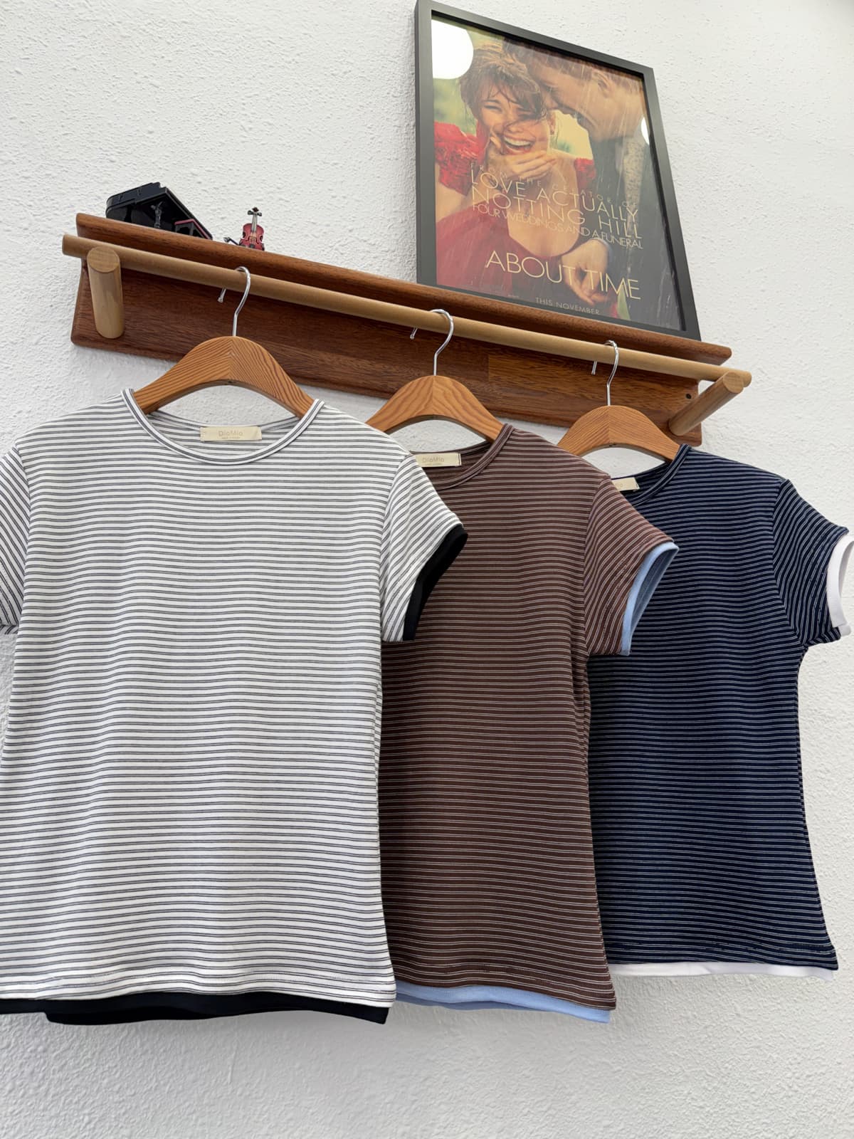 Striped T-shirt - 이미지 2