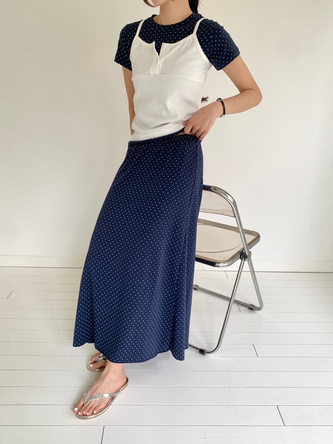 Dot short sleeves - 이미지 16