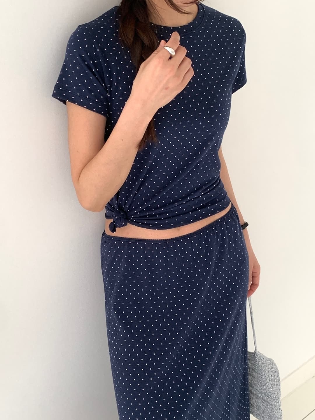 Dot short sleeves - 이미지 14