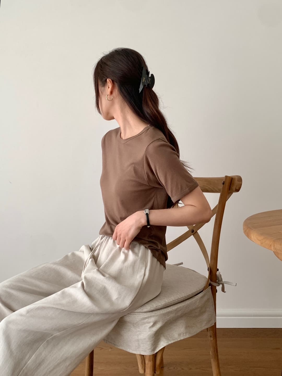 Cotton Tencel Tee - 이미지 16