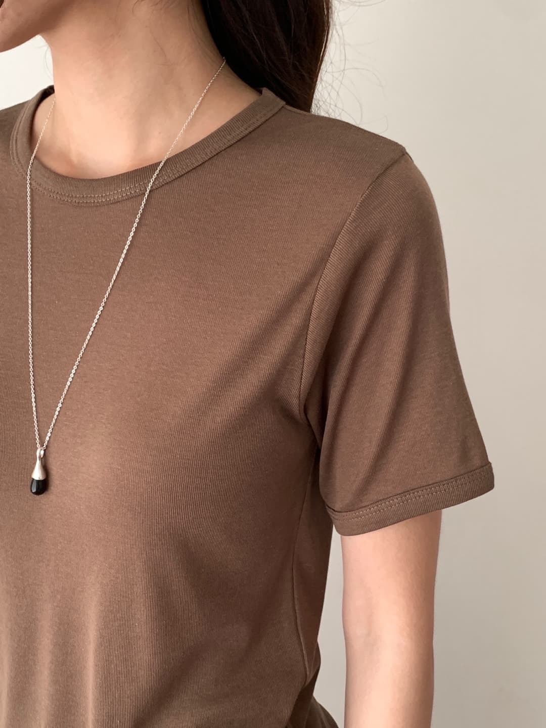 Cotton Tencel Tee - 이미지 7